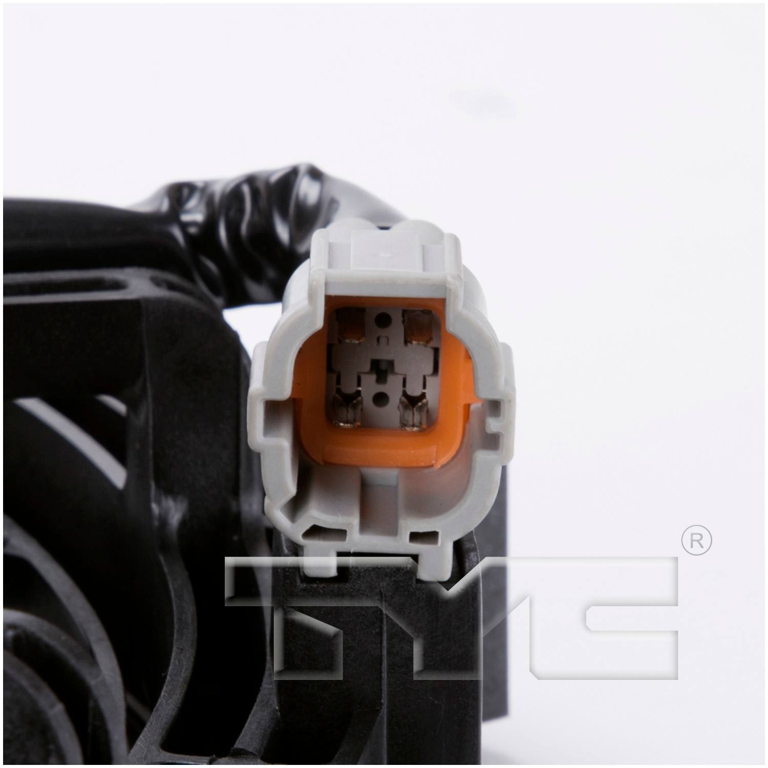 TYC Dual Radiator and Condenser Fan Assembly
