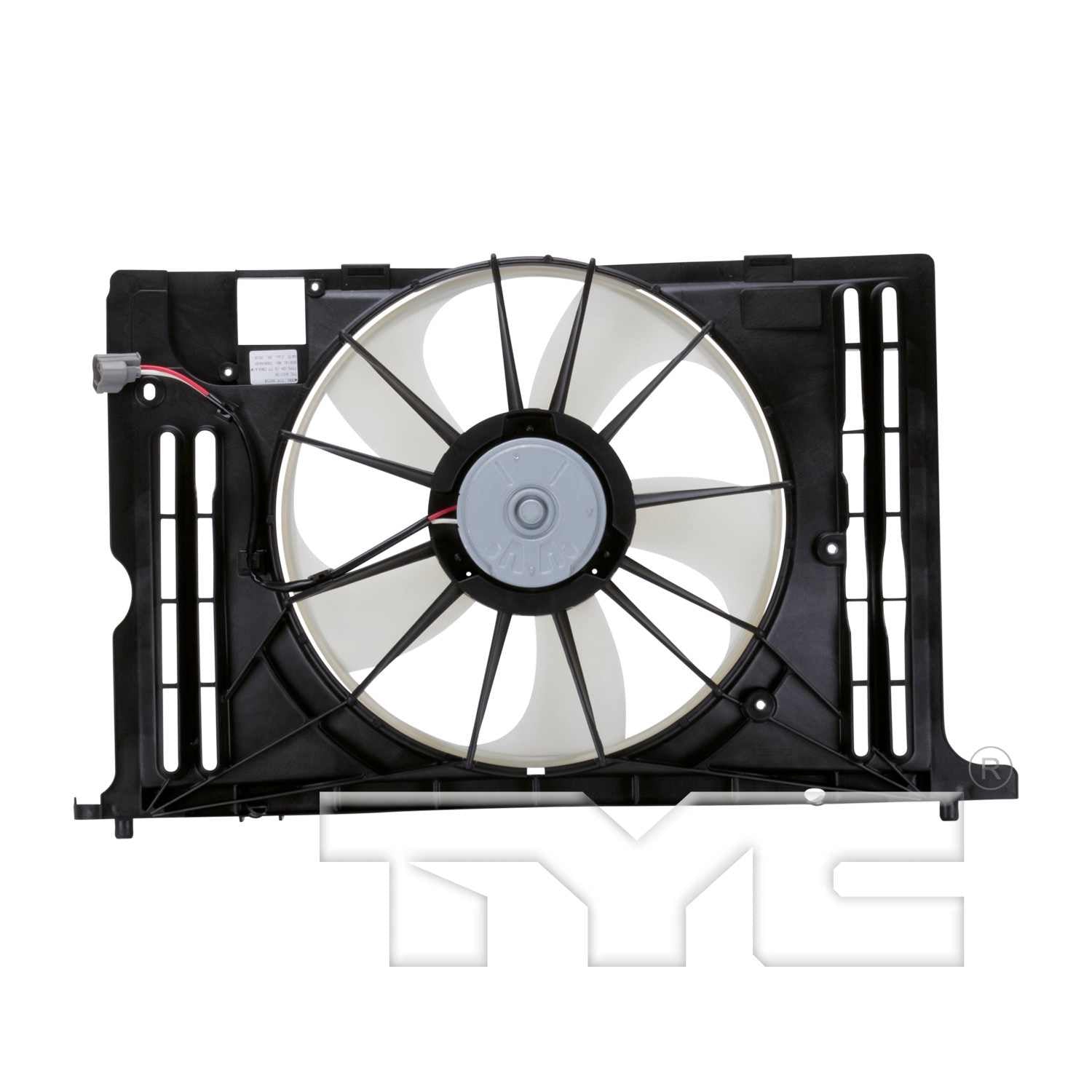 TYC Dual Radiator and Condenser Fan Assembly 622130