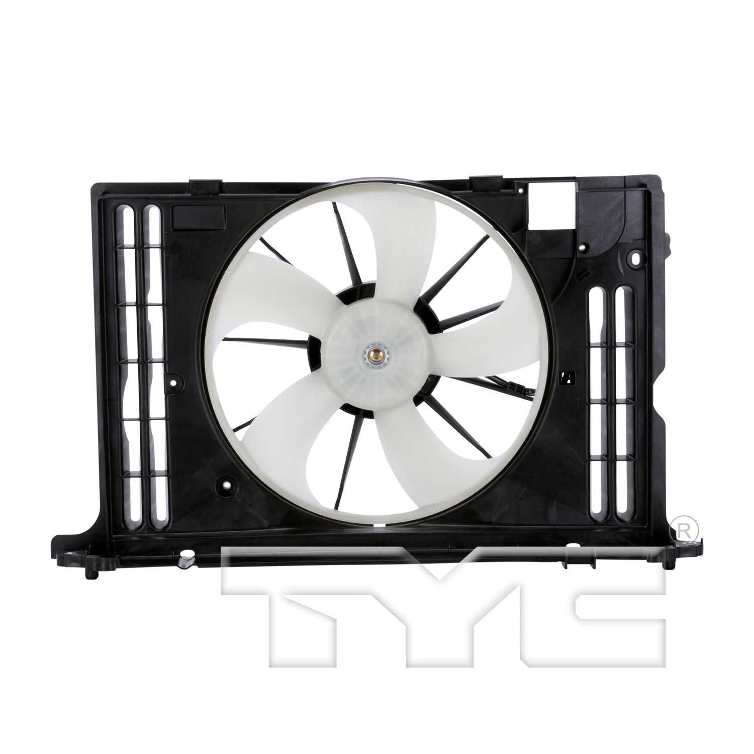 TYC Dual Radiator and Condenser Fan Assembly 622130