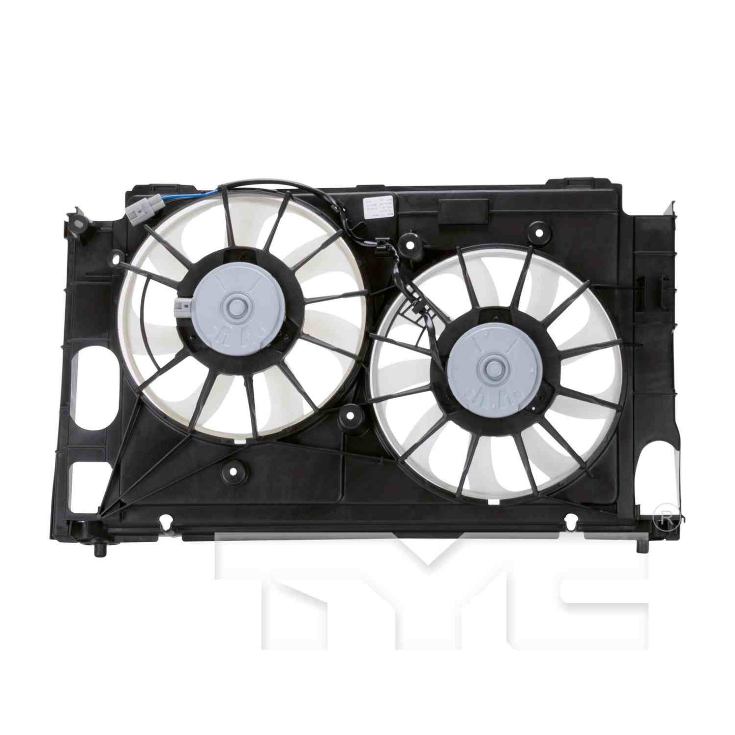 TYC Dual Radiator and Condenser Fan Assembly 622310