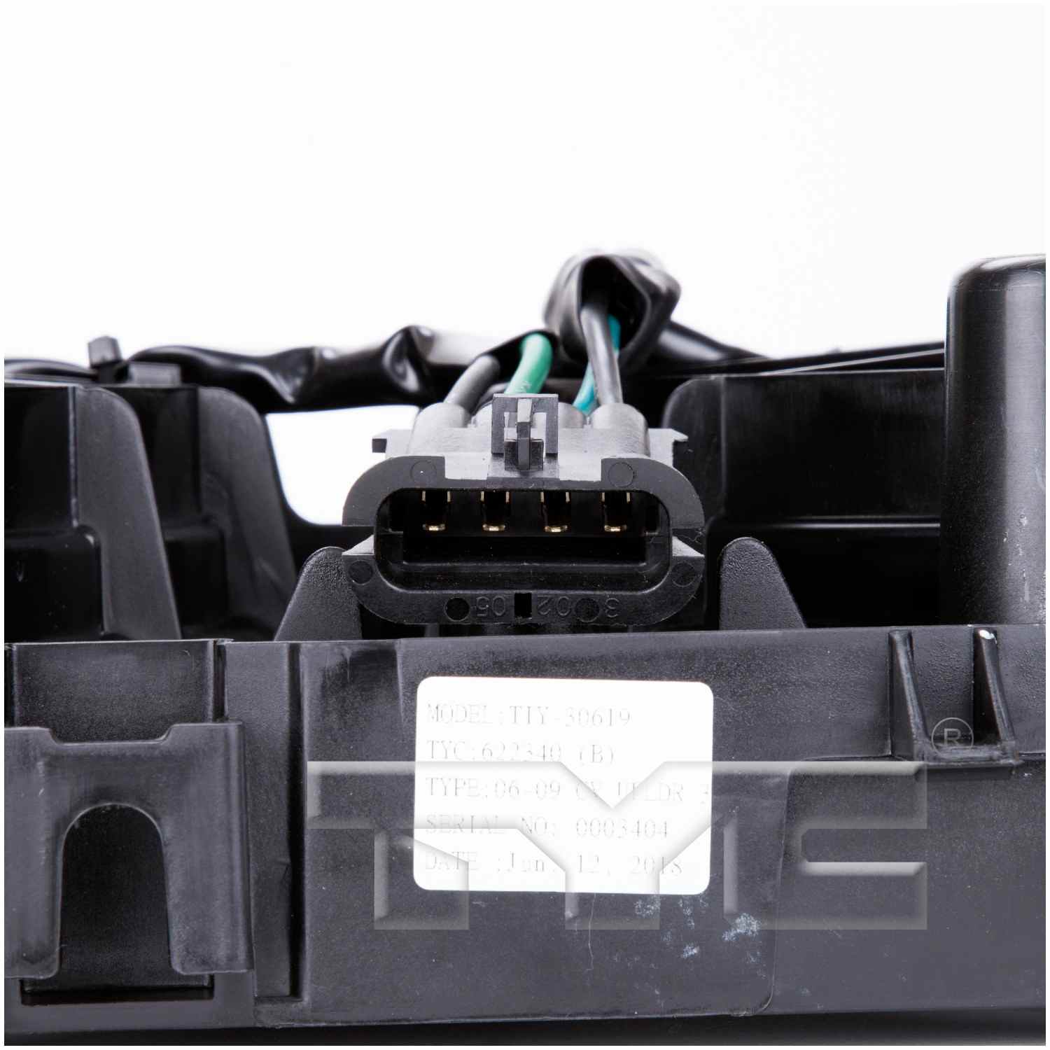 TYC Dual Radiator and Condenser Fan Assembly 622340