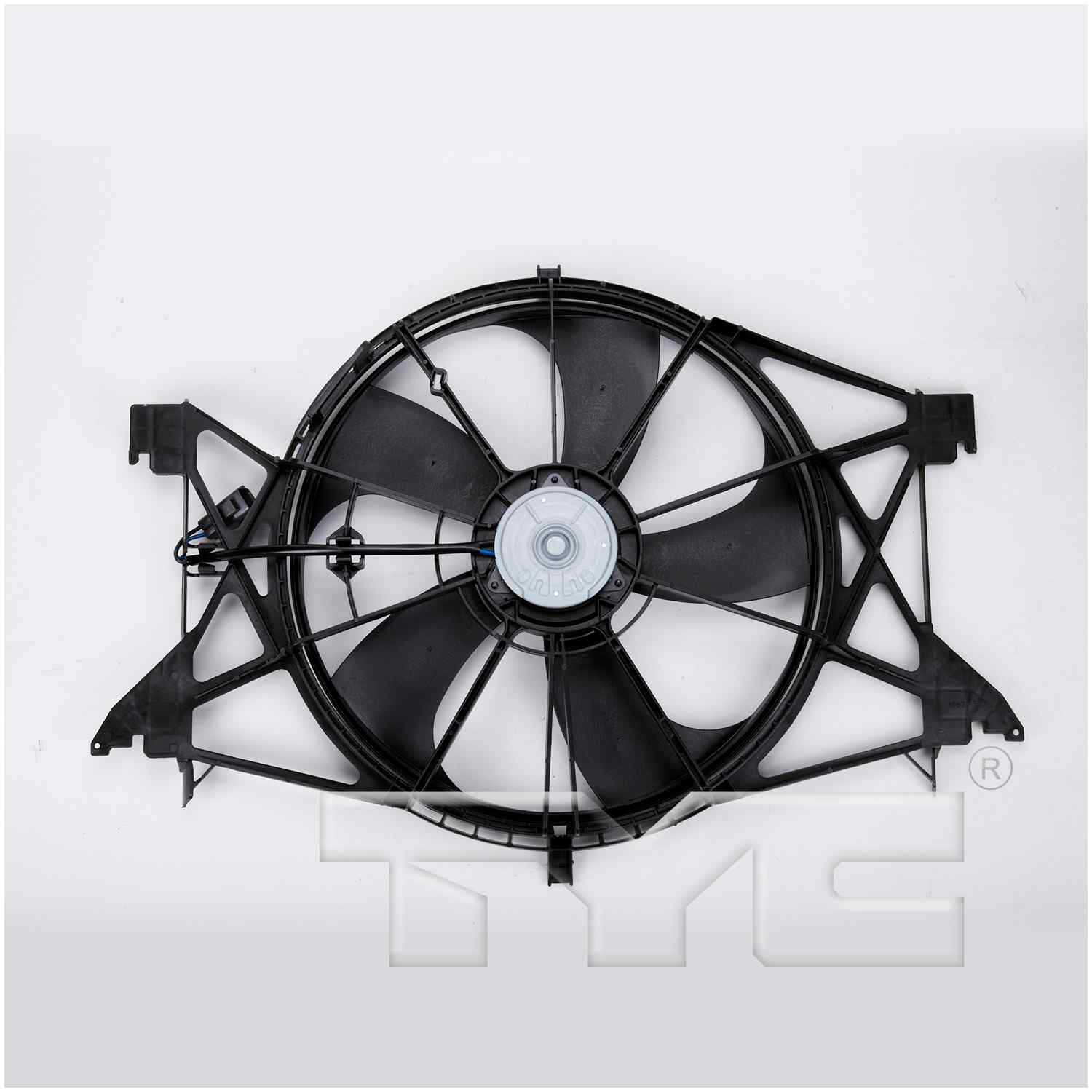TYC Dual Radiator and Condenser Fan Assembly 622360