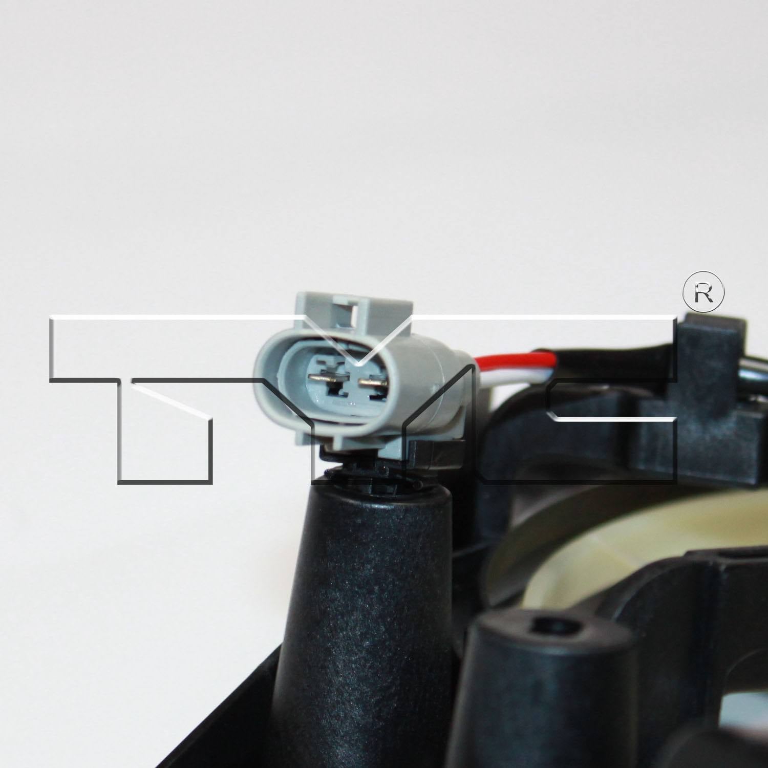 TYC Dual Radiator and Condenser Fan Assembly 622420