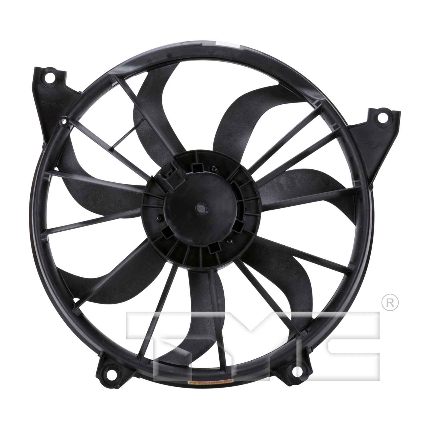 TYC Dual Radiator and Condenser Fan Assembly 622520