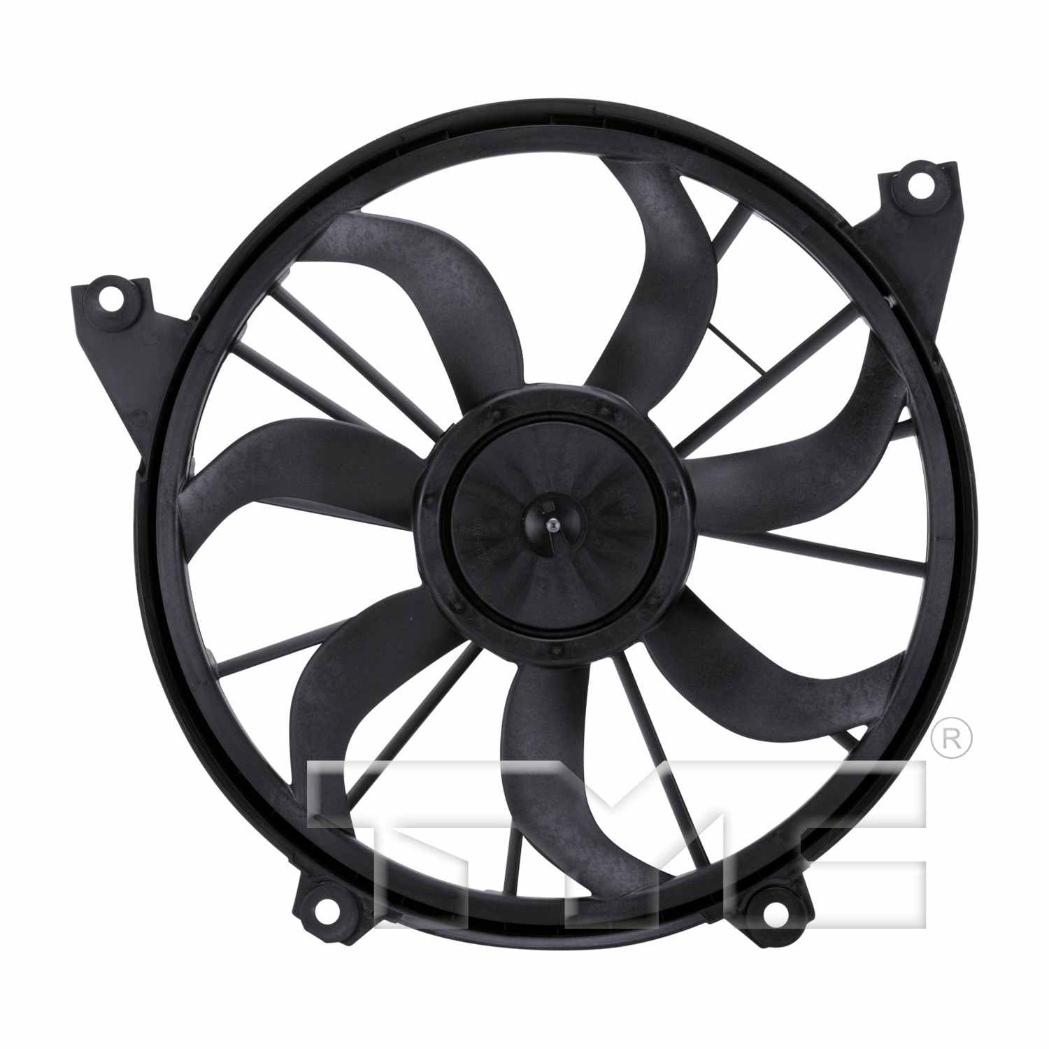 TYC Dual Radiator and Condenser Fan Assembly 622520