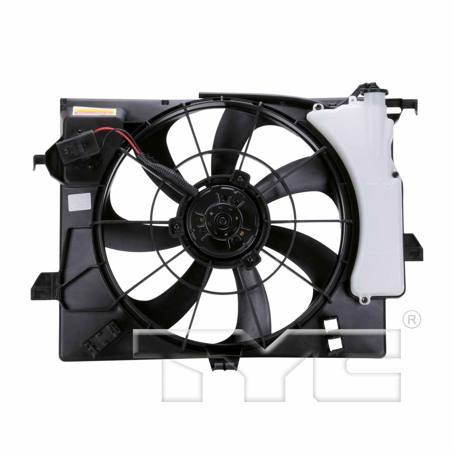 TYC Dual Radiator and Condenser Fan Assembly 622590