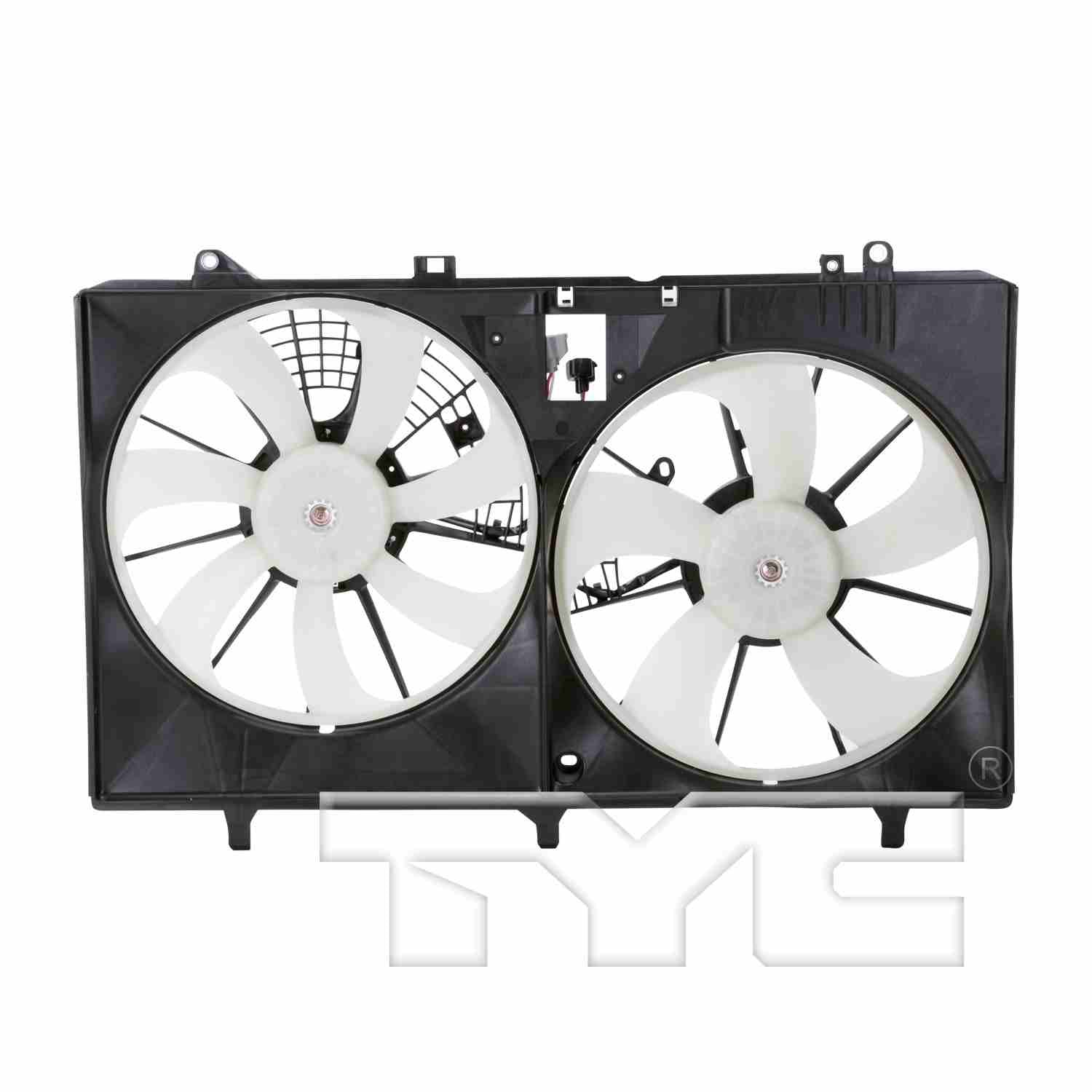 TYC Dual Radiator and Condenser Fan Assembly 622670