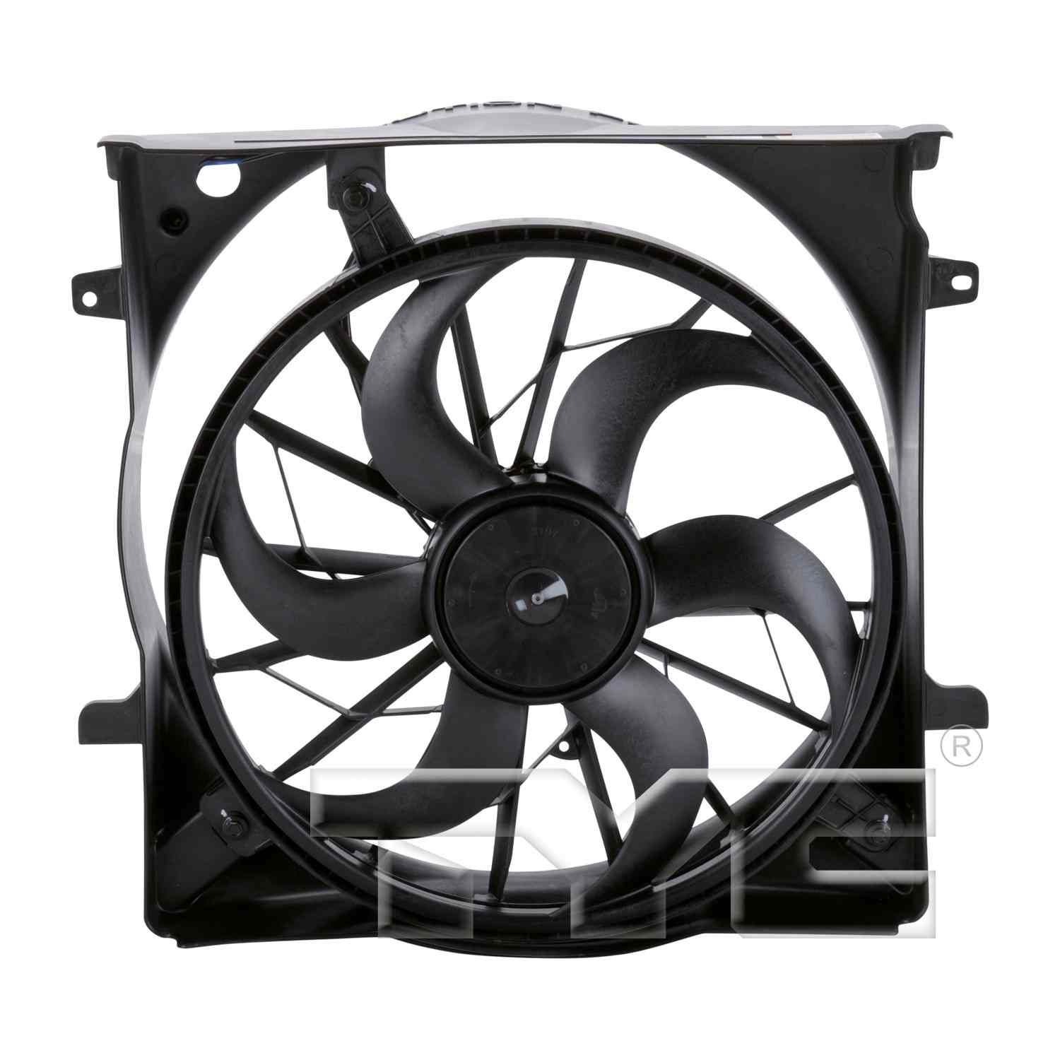 TYC Dual Radiator and Condenser Fan Assembly 622690