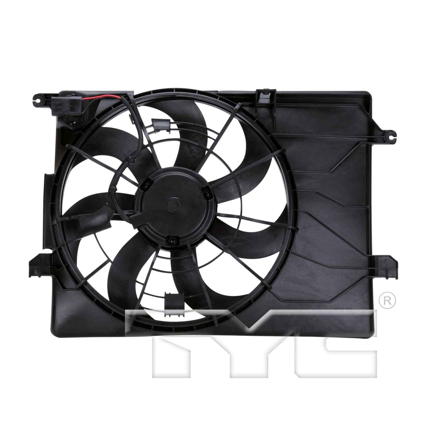 TYC Dual Radiator and Condenser Fan Assembly 622700