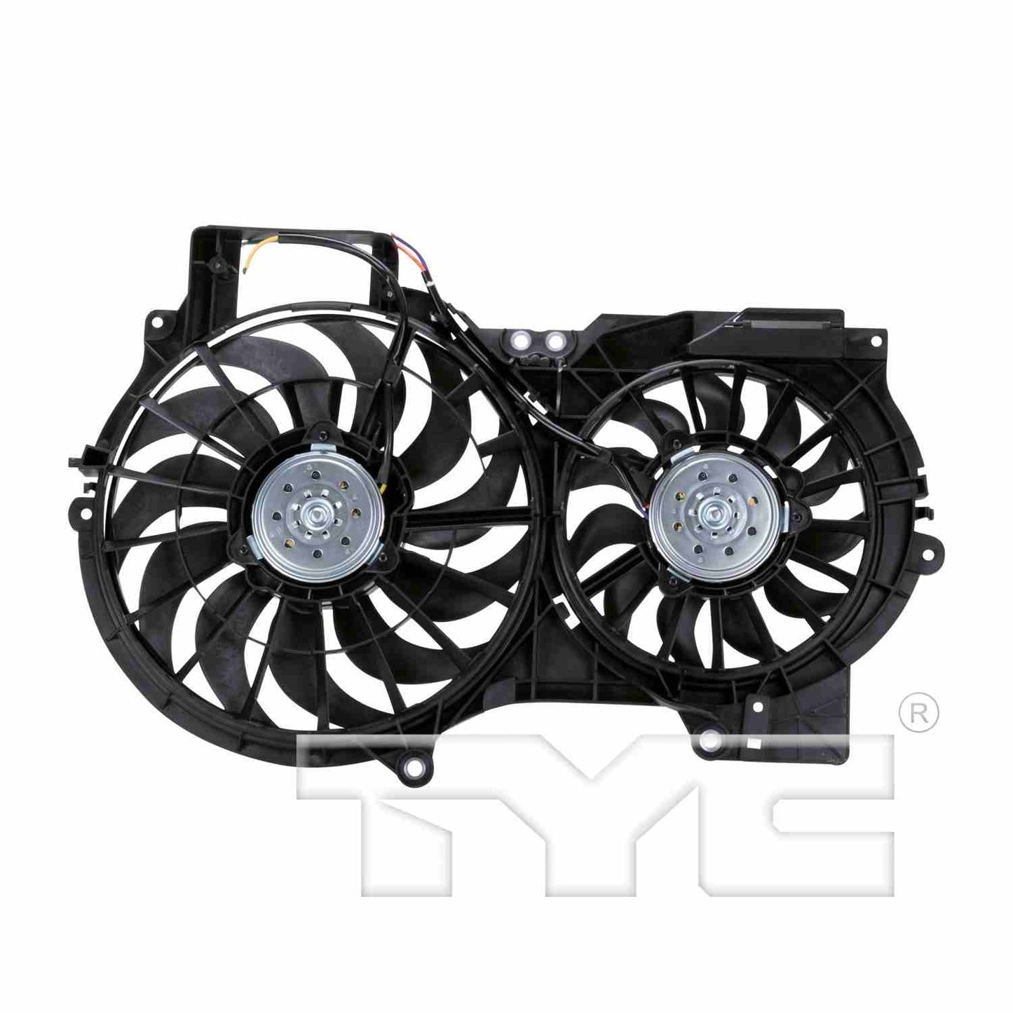TYC Dual Radiator and Condenser Fan Assembly 622710