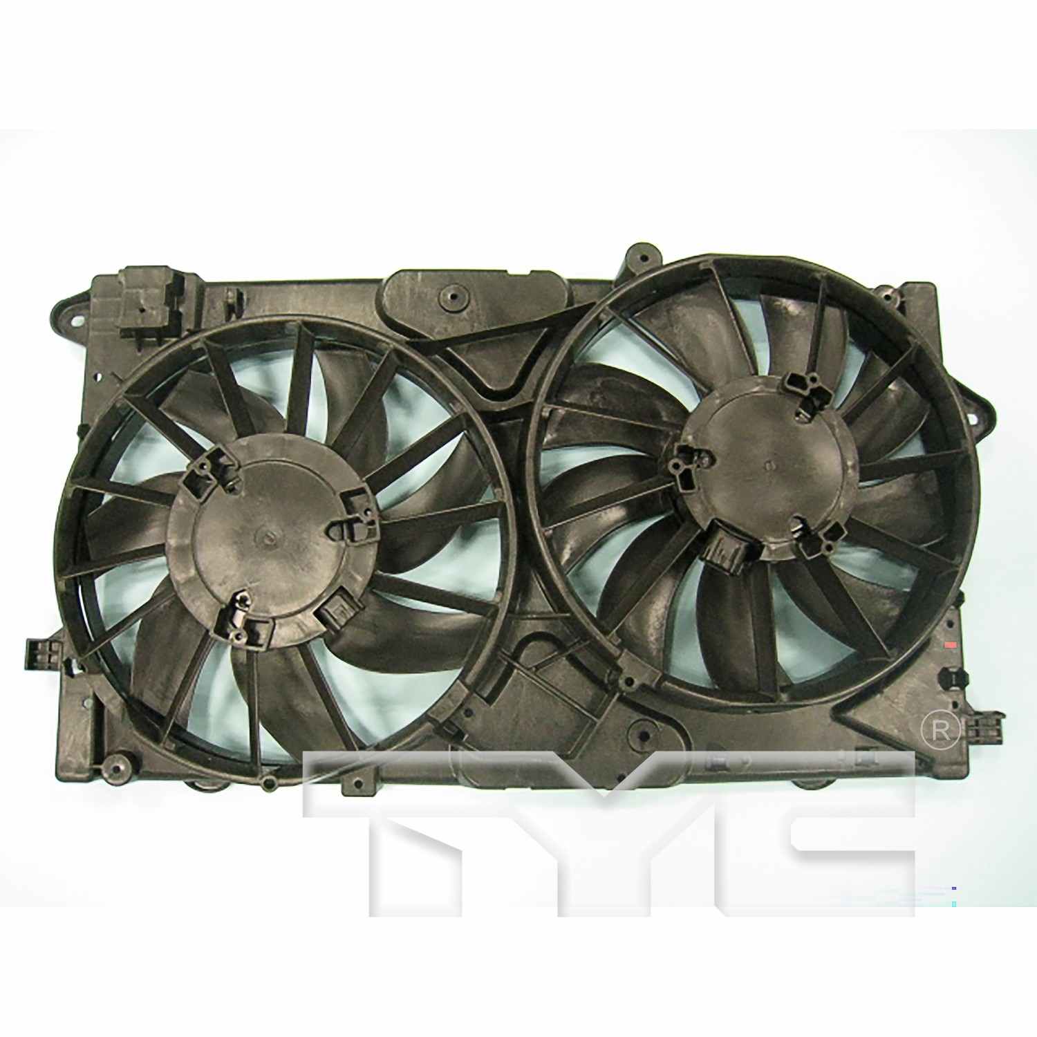 TYC Dual Radiator and Condenser Fan Assembly 622790