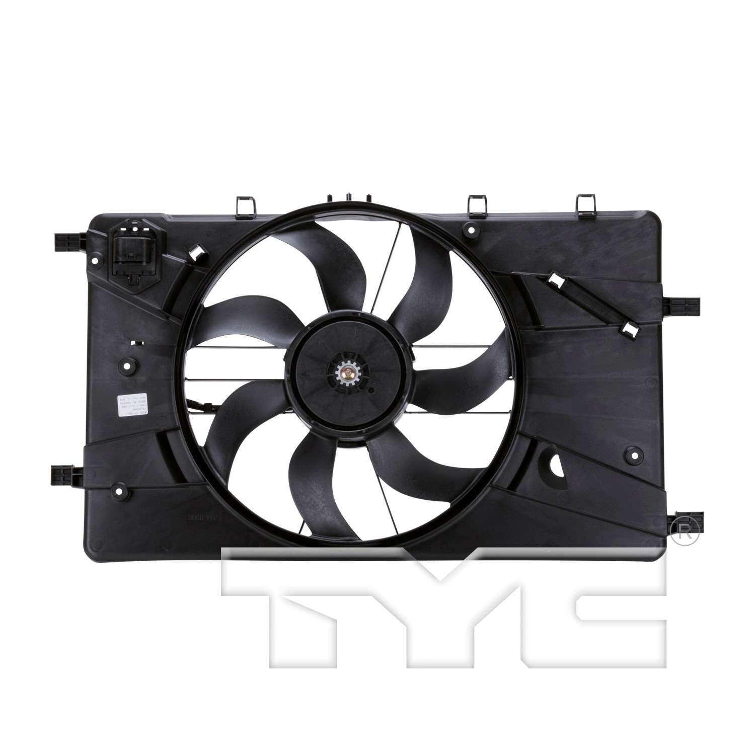 TYC Dual Radiator and Condenser Fan Assembly 622890