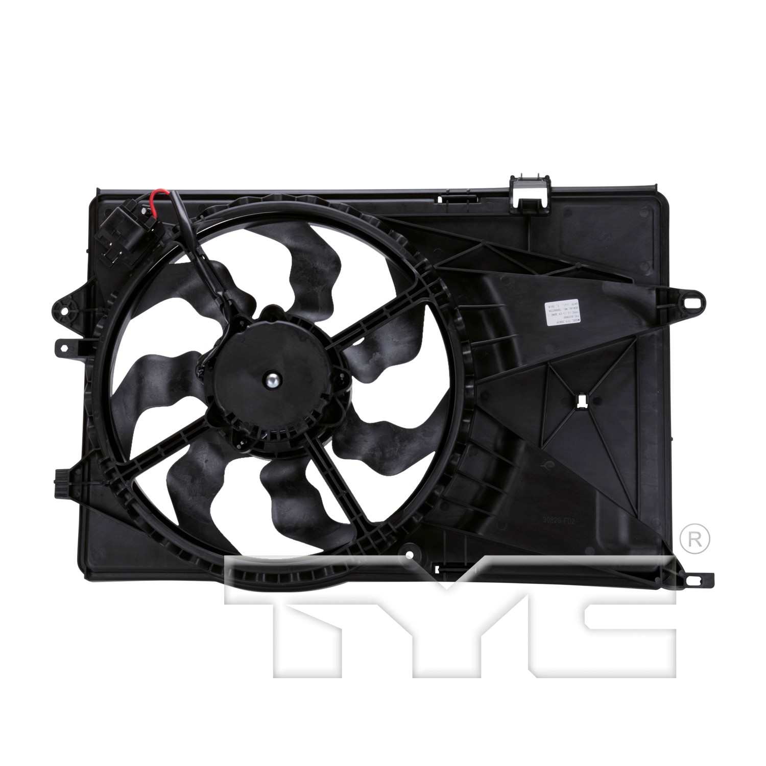 TYC Dual Radiator and Condenser Fan Assembly 622900