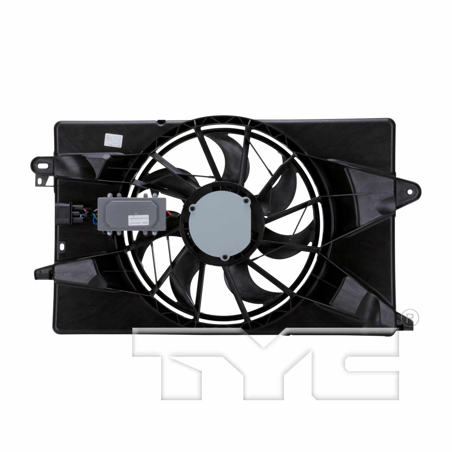 TYC Dual Radiator and Condenser Fan Assembly 622920