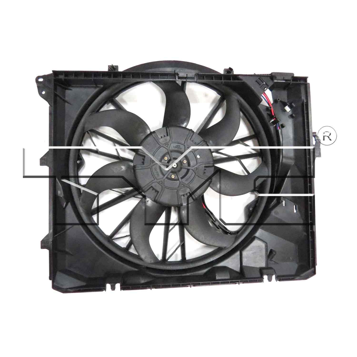 TYC Dual Radiator and Condenser Fan Assembly 622980
