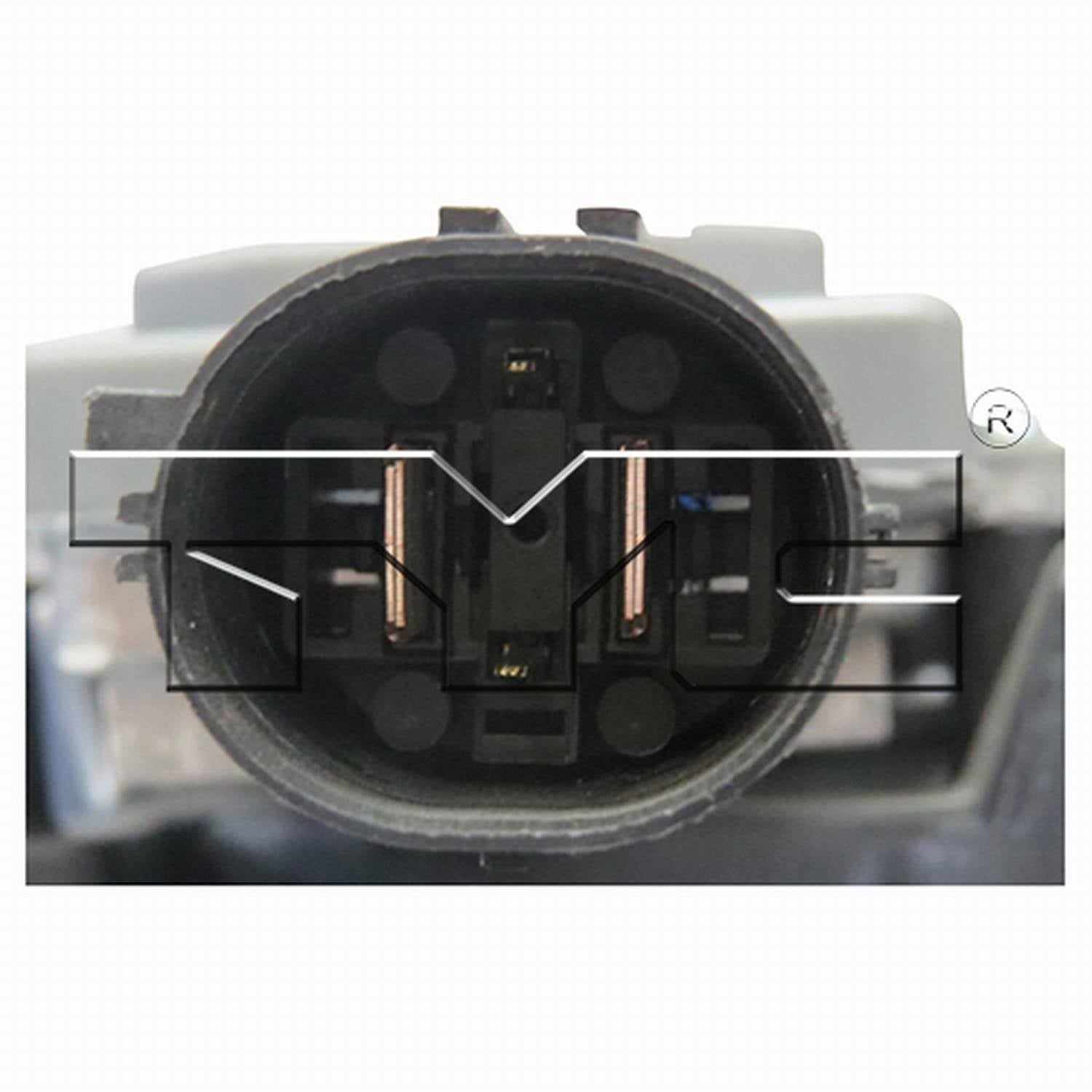 TYC Dual Radiator and Condenser Fan Assembly 623030