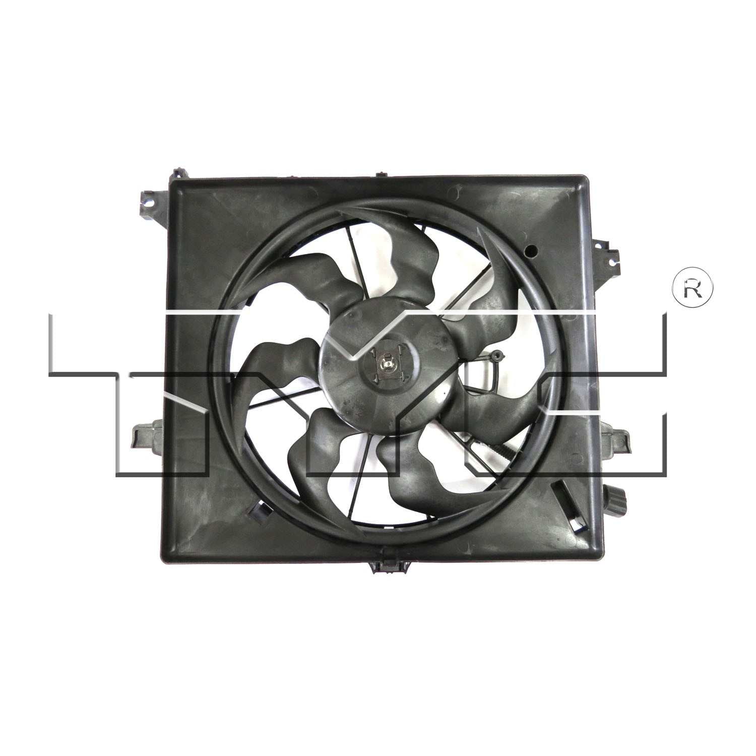 TYC Dual Radiator and Condenser Fan Assembly 623060