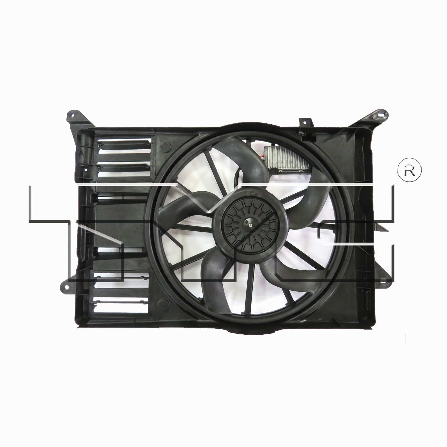 TYC Dual Radiator and Condenser Fan Assembly 623140