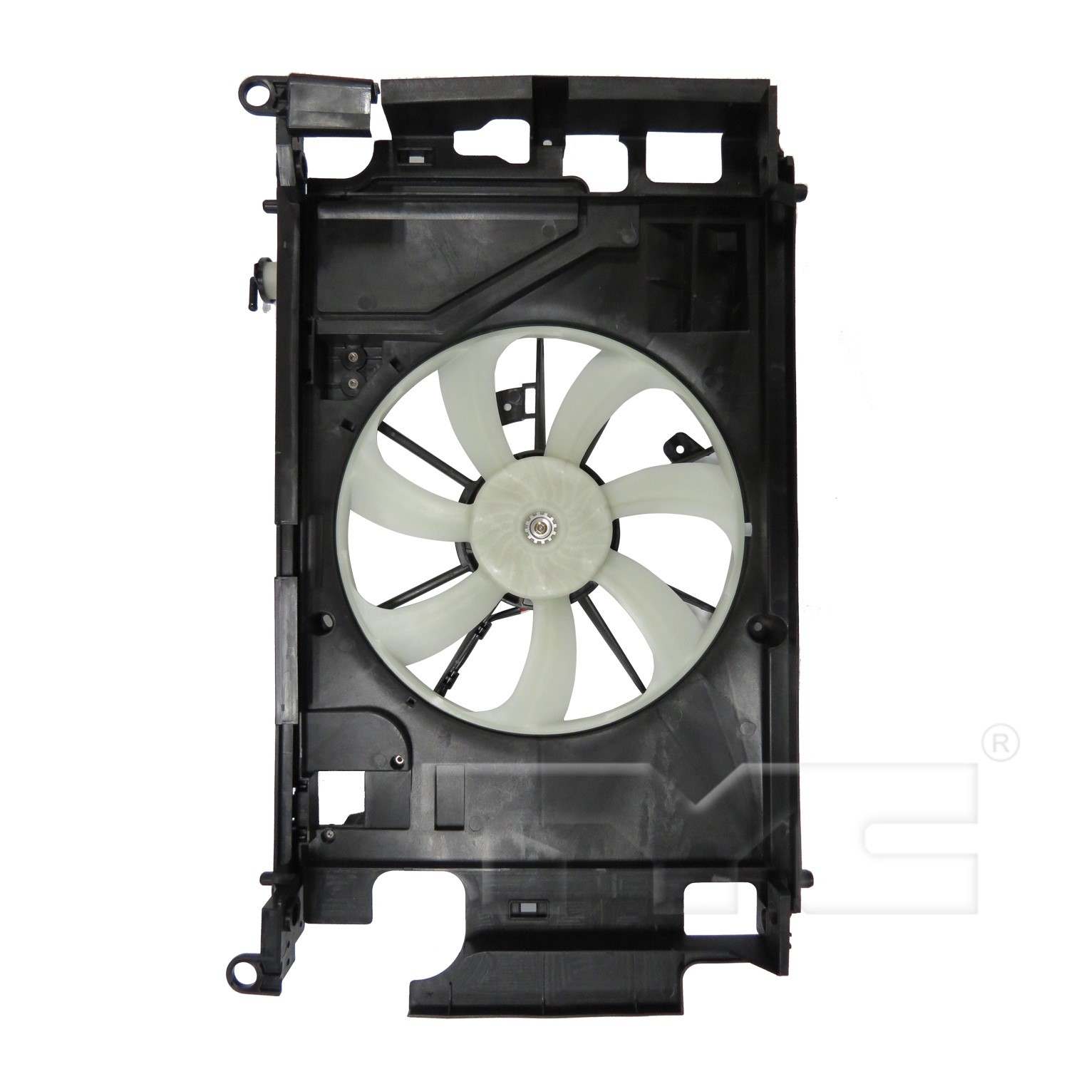 TYC Dual Radiator and Condenser Fan Assembly 623150