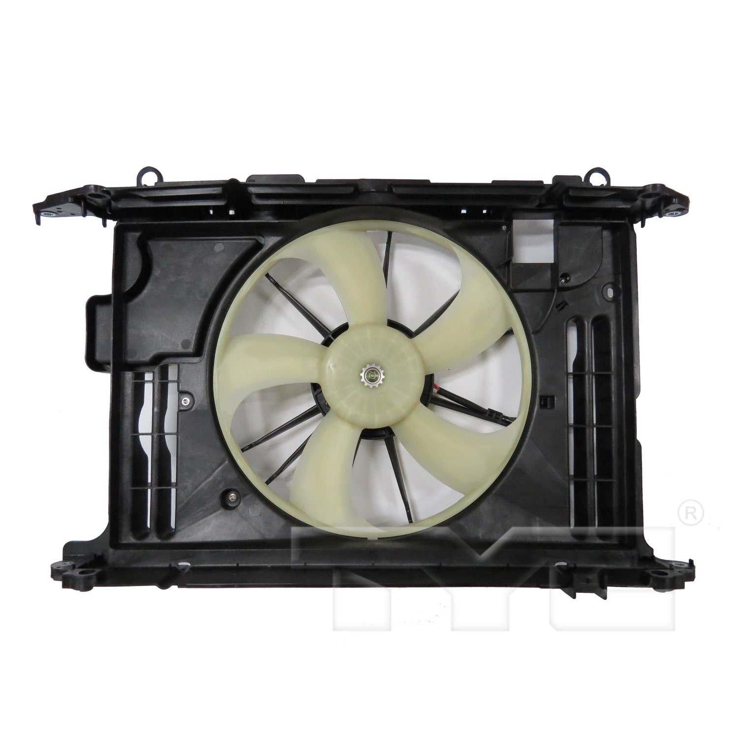 TYC Dual Radiator and Condenser Fan Assembly 623160