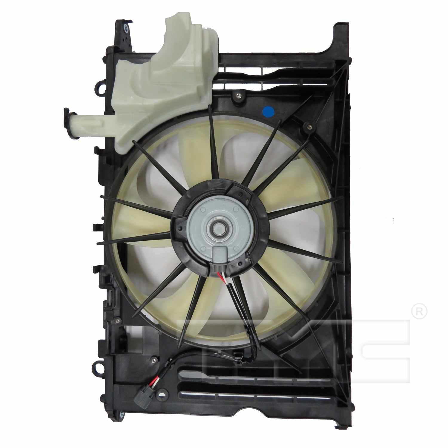 TYC Dual Radiator and Condenser Fan Assembly 623160