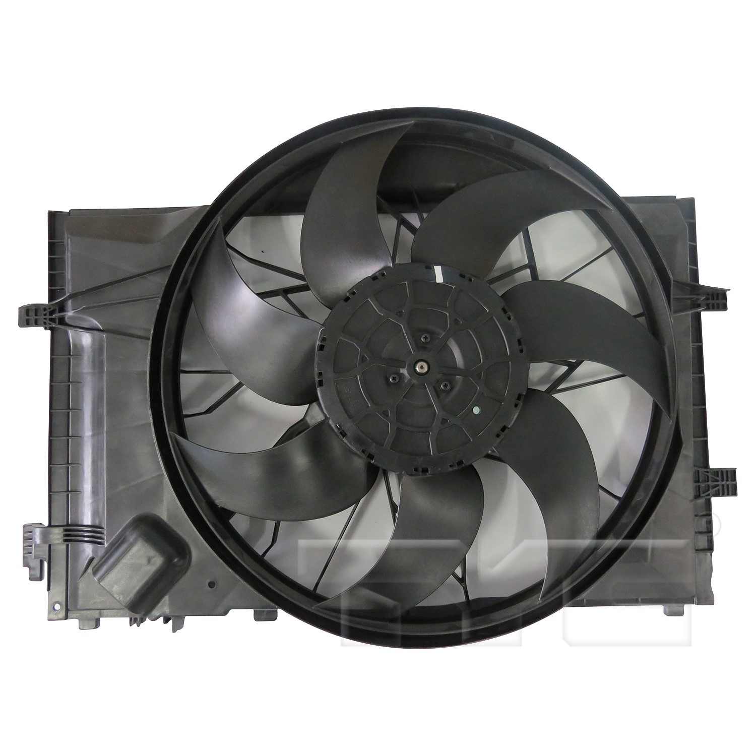 TYC Dual Radiator and Condenser Fan Assembly 623280