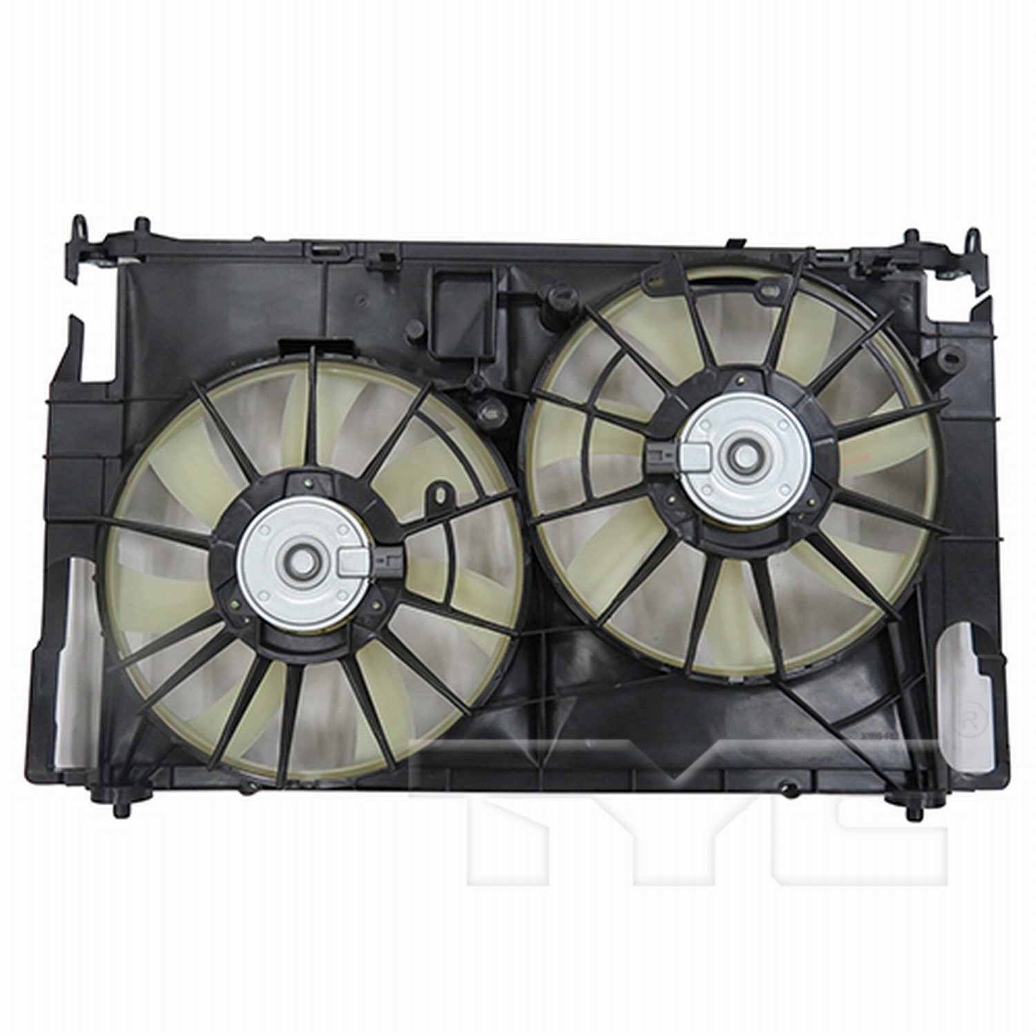 TYC Dual Radiator and Condenser Fan Assembly 623290