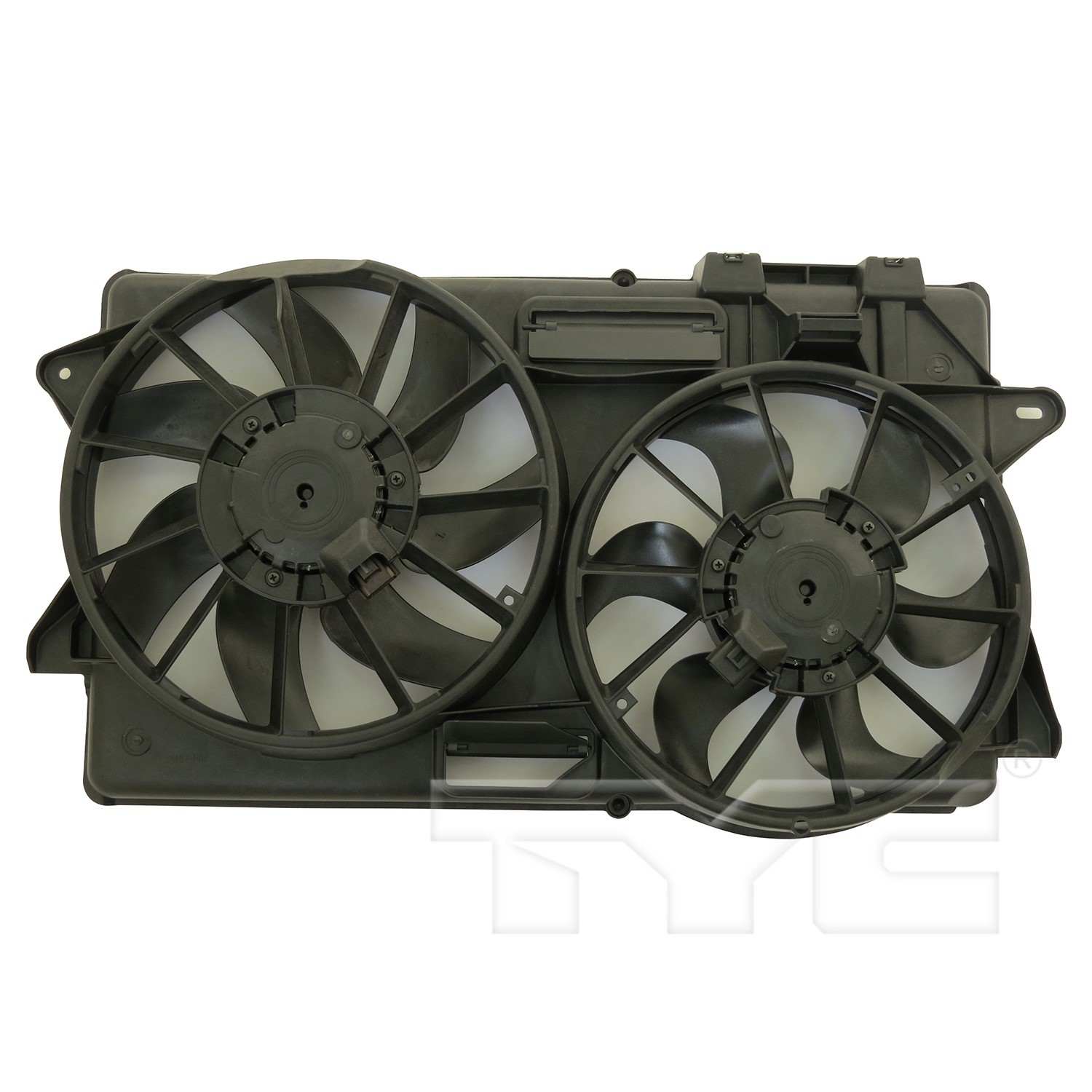 TYC Dual Radiator and Condenser Fan Assembly 623310