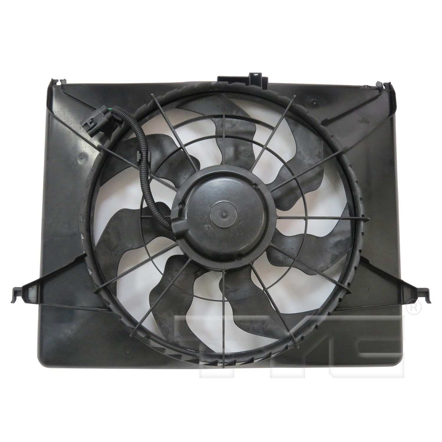 TYC Dual Radiator and Condenser Fan Assembly 623330