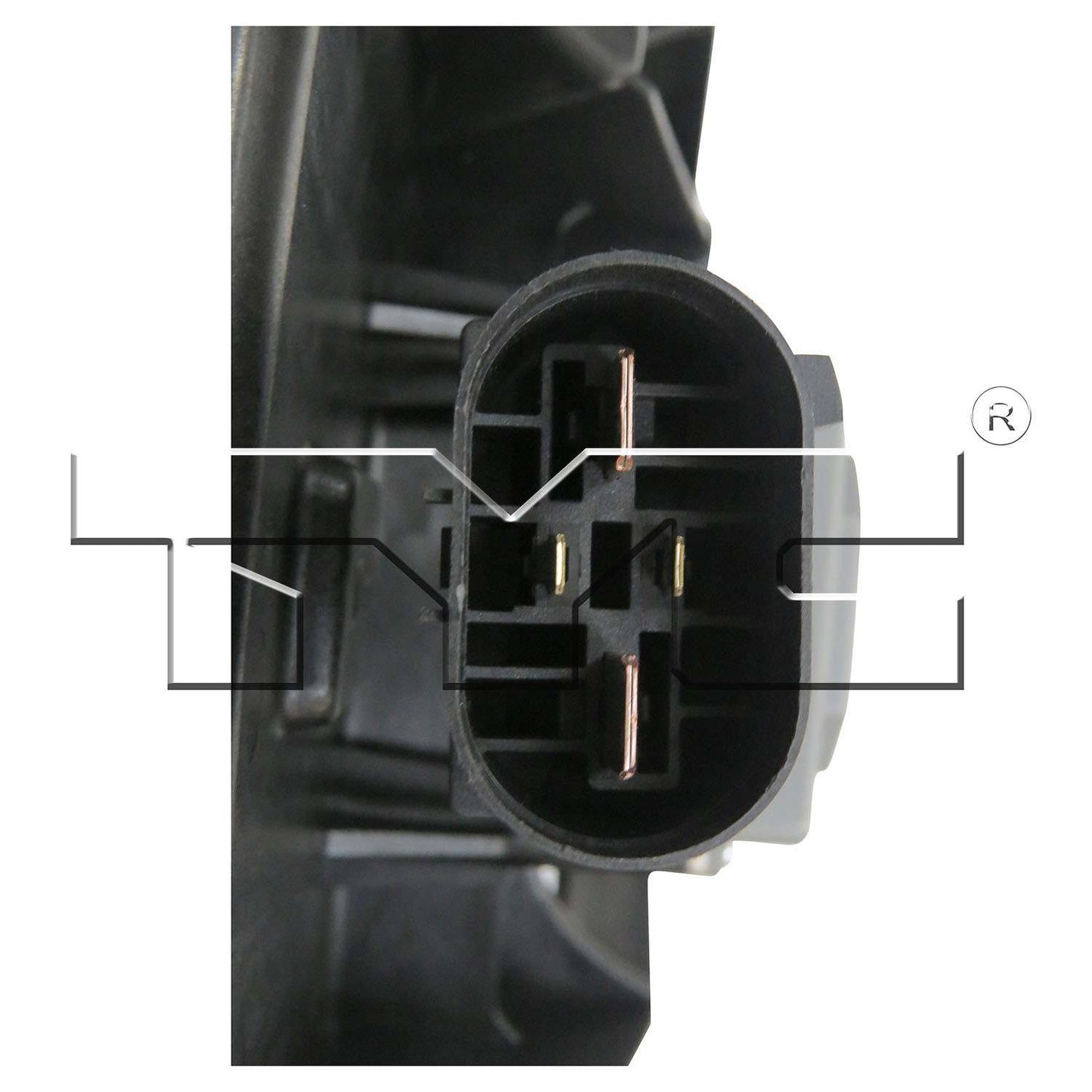 TYC Dual Radiator and Condenser Fan Assembly 623340