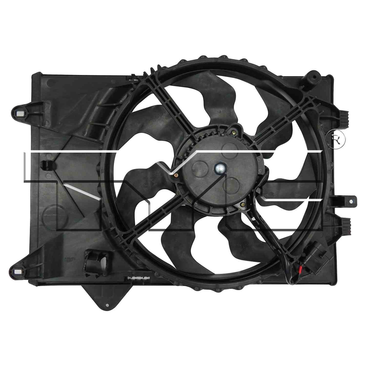 TYC Dual Radiator and Condenser Fan Assembly 623410