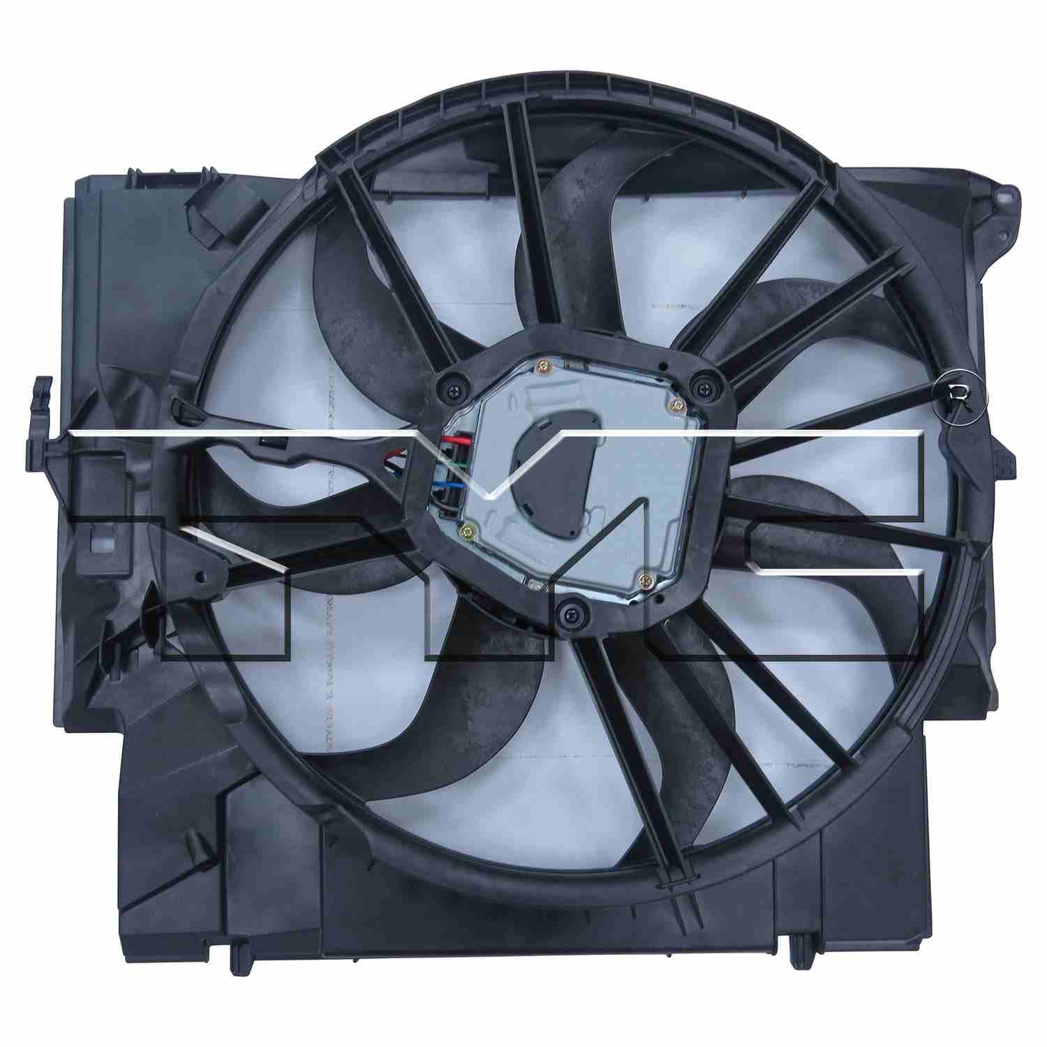 TYC Dual Radiator and Condenser Fan Assembly 623430