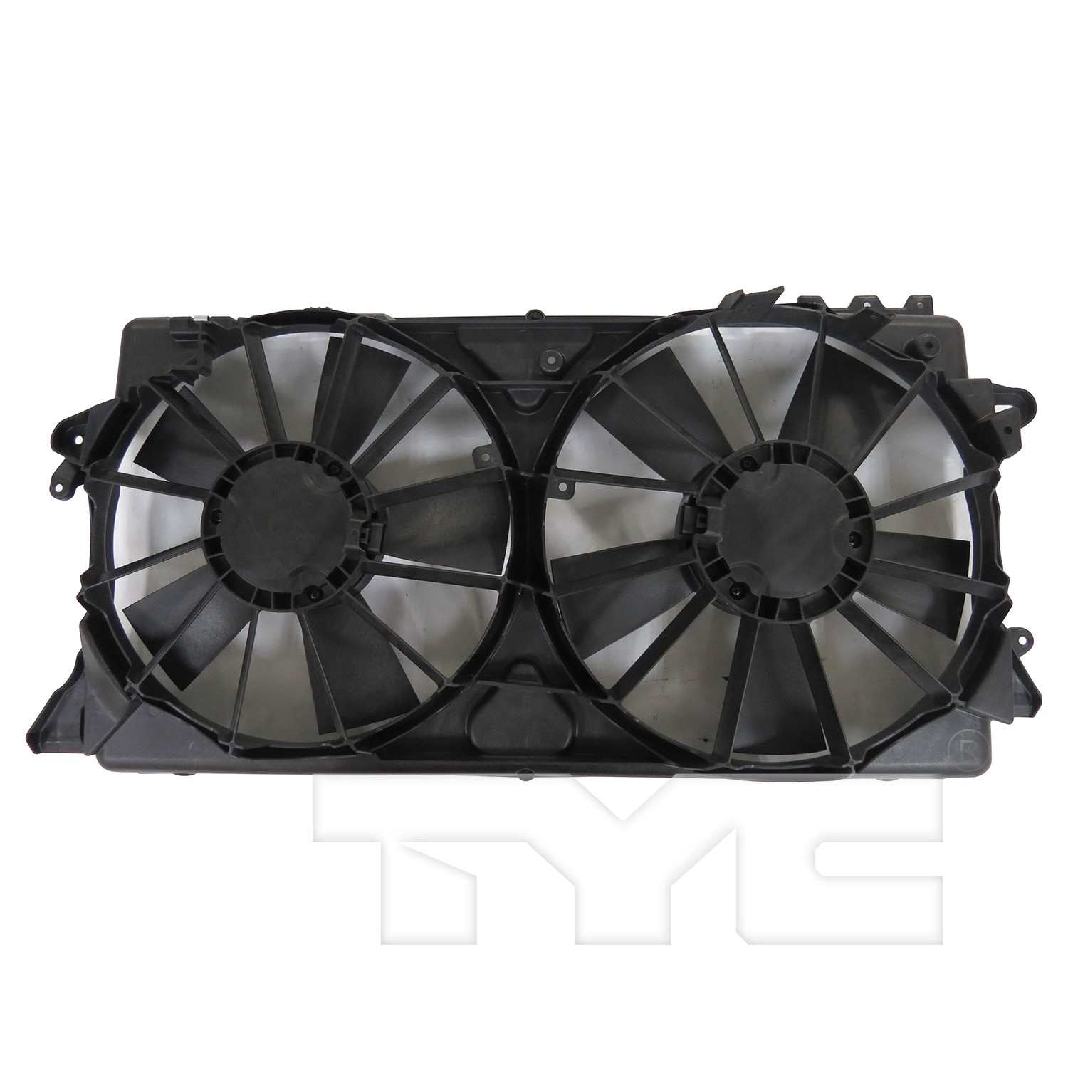 TYC Dual Radiator and Condenser Fan Assembly 623620