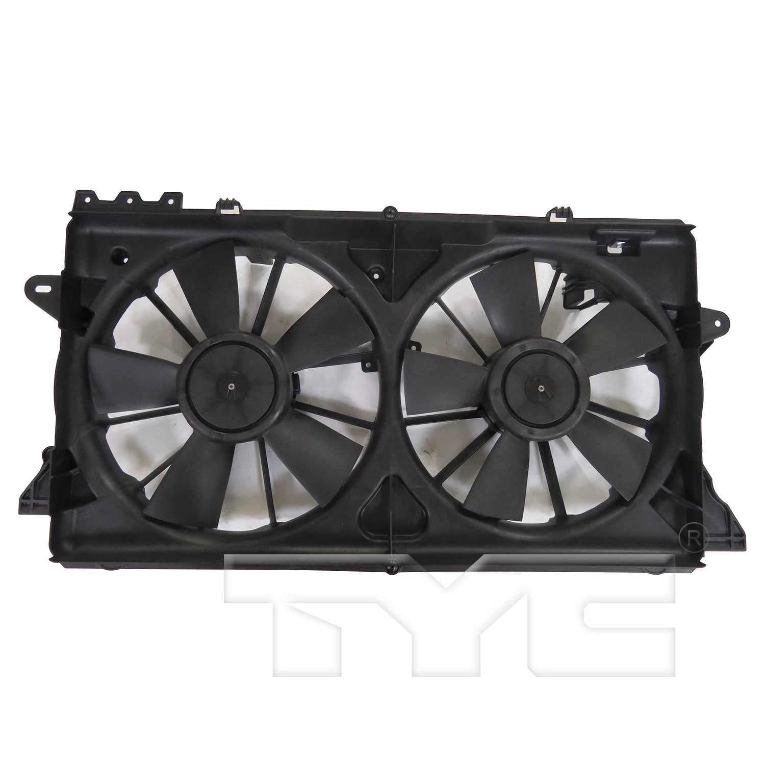 TYC Dual Radiator and Condenser Fan Assembly 623620