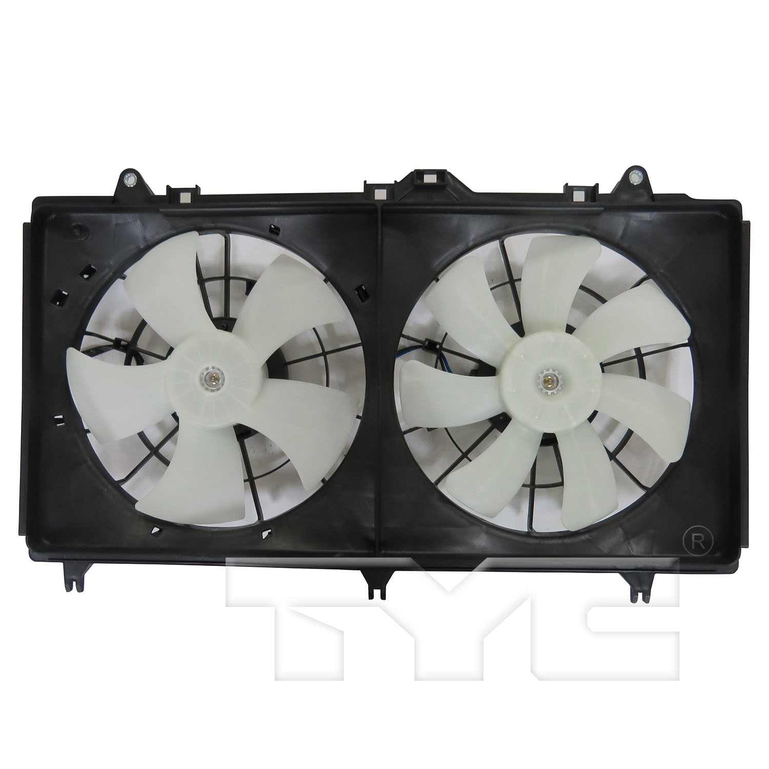 TYC Dual Radiator and Condenser Fan Assembly 623660