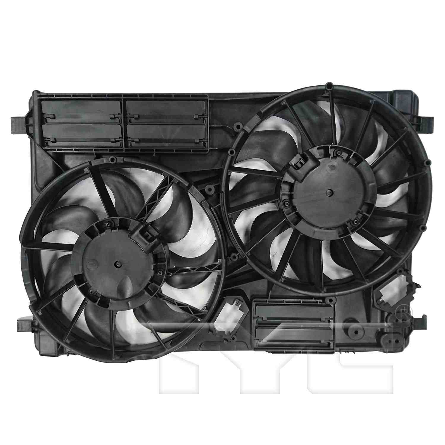 TYC Dual Radiator and Condenser Fan Assembly 623800