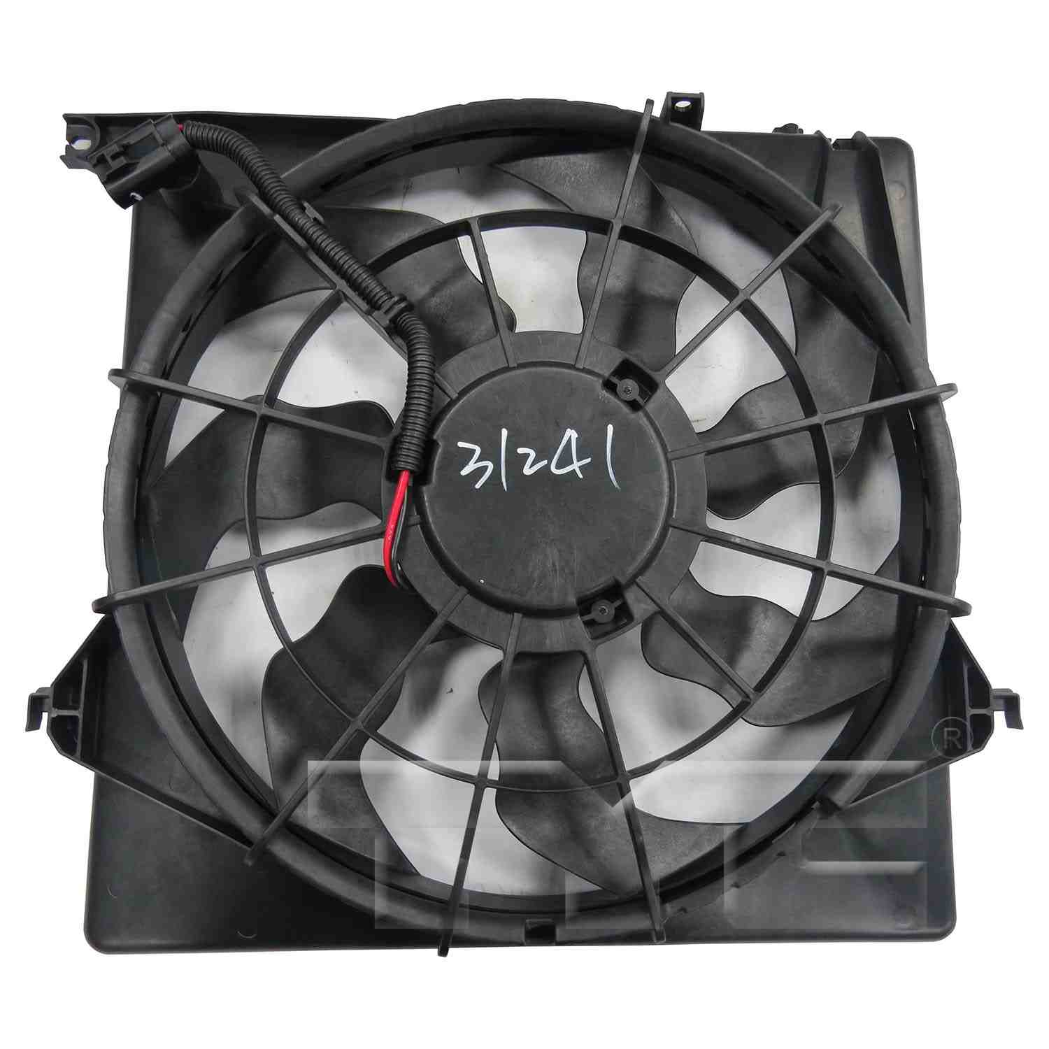 TYC Dual Radiator and Condenser Fan Assembly 623880