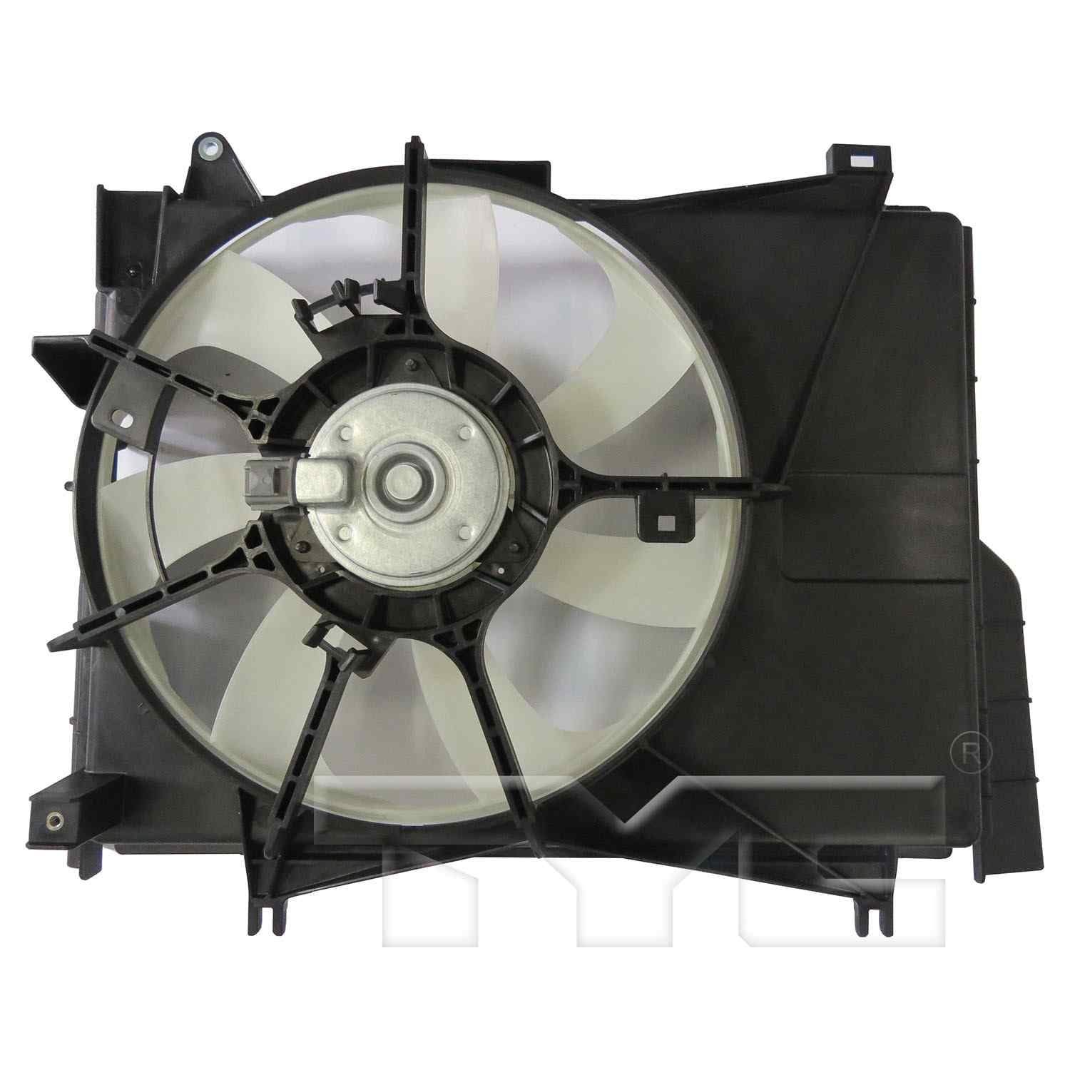 TYC Dual Radiator and Condenser Fan Assembly 624100
