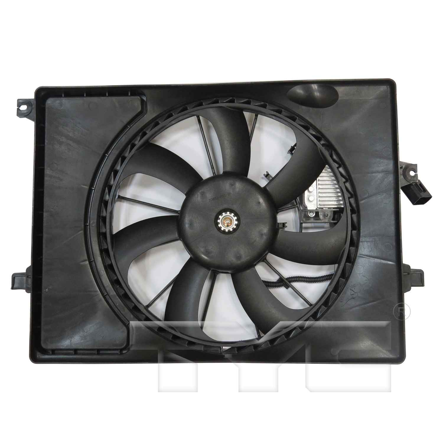 TYC Dual Radiator and Condenser Fan Assembly 624150