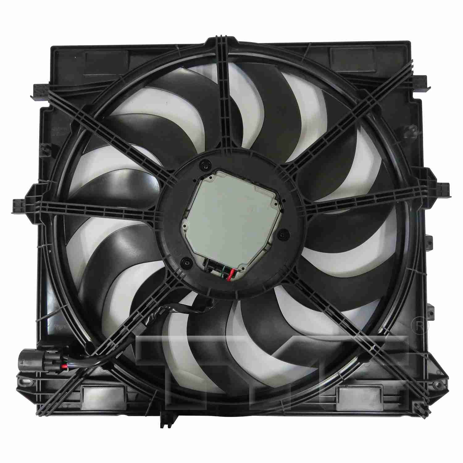 TYC Dual Radiator and Condenser Fan Assembly 624170