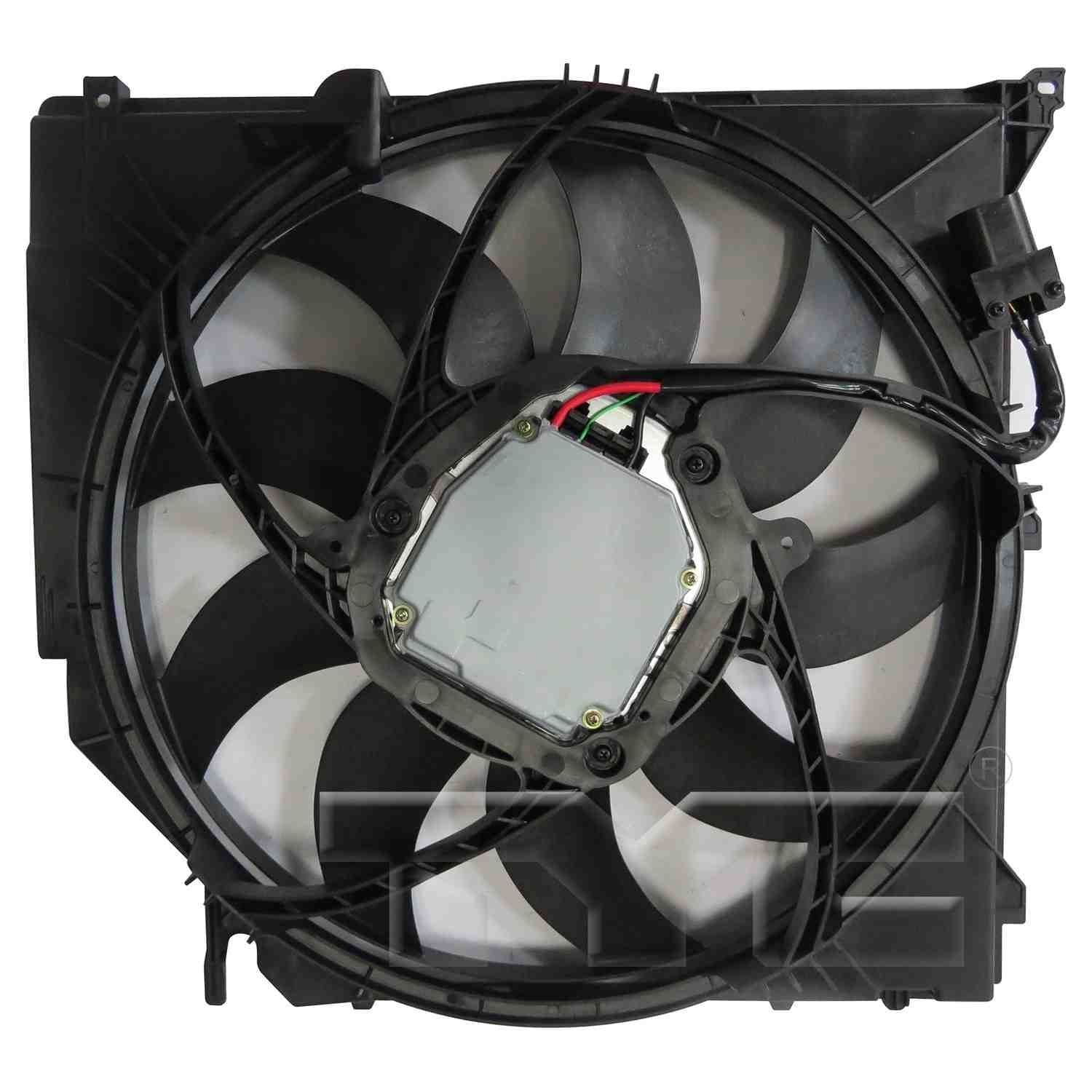 TYC Dual Radiator and Condenser Fan Assembly 624230