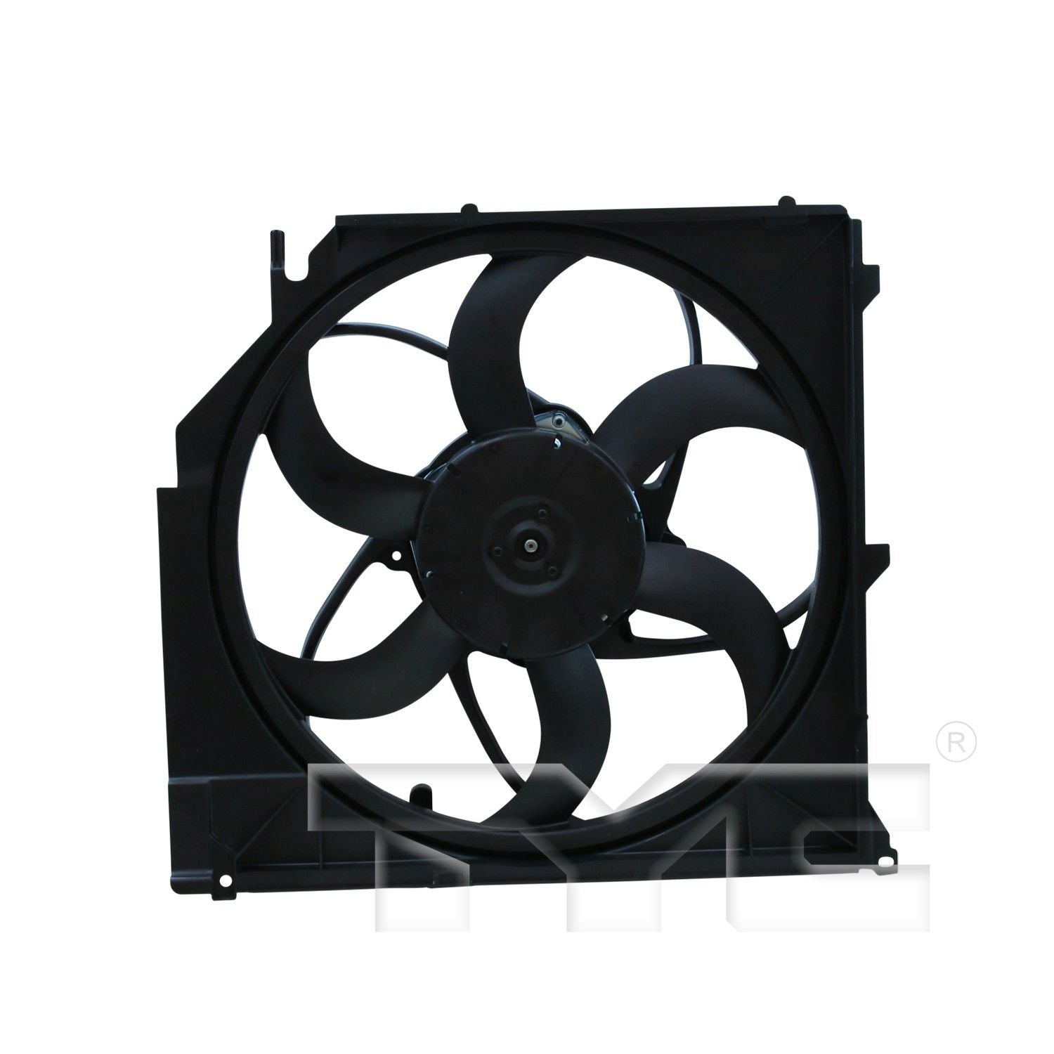 TYC Dual Radiator and Condenser Fan Assembly 624240