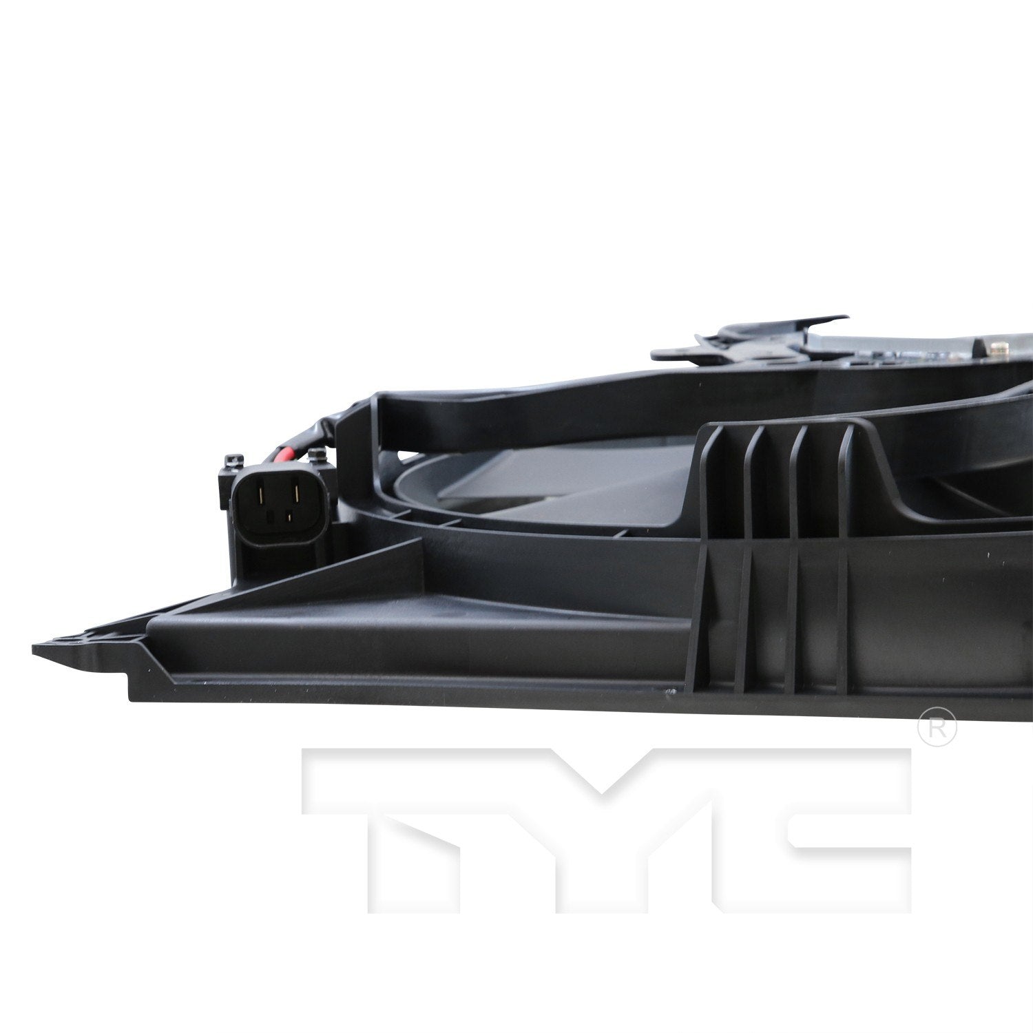 TYC Dual Radiator and Condenser Fan Assembly 624240
