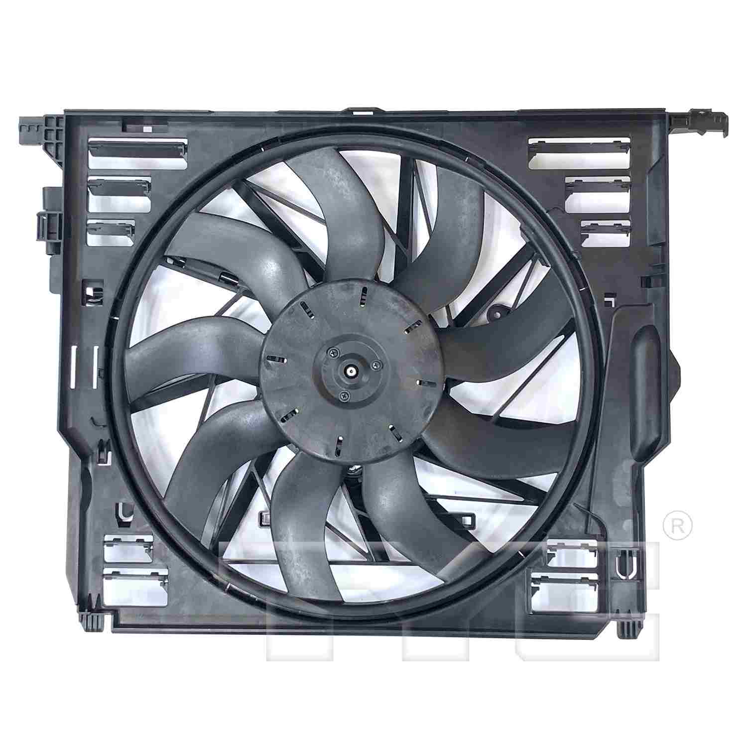 TYC Dual Radiator and Condenser Fan Assembly 624270