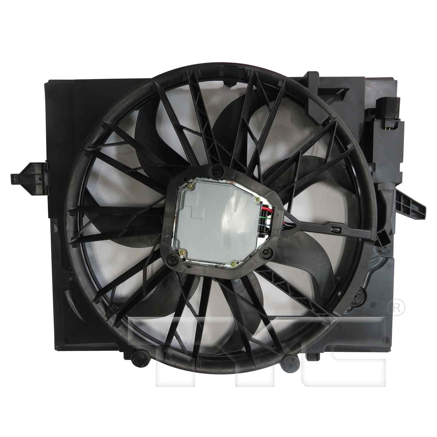 TYC Dual Radiator and Condenser Fan Assembly 624280