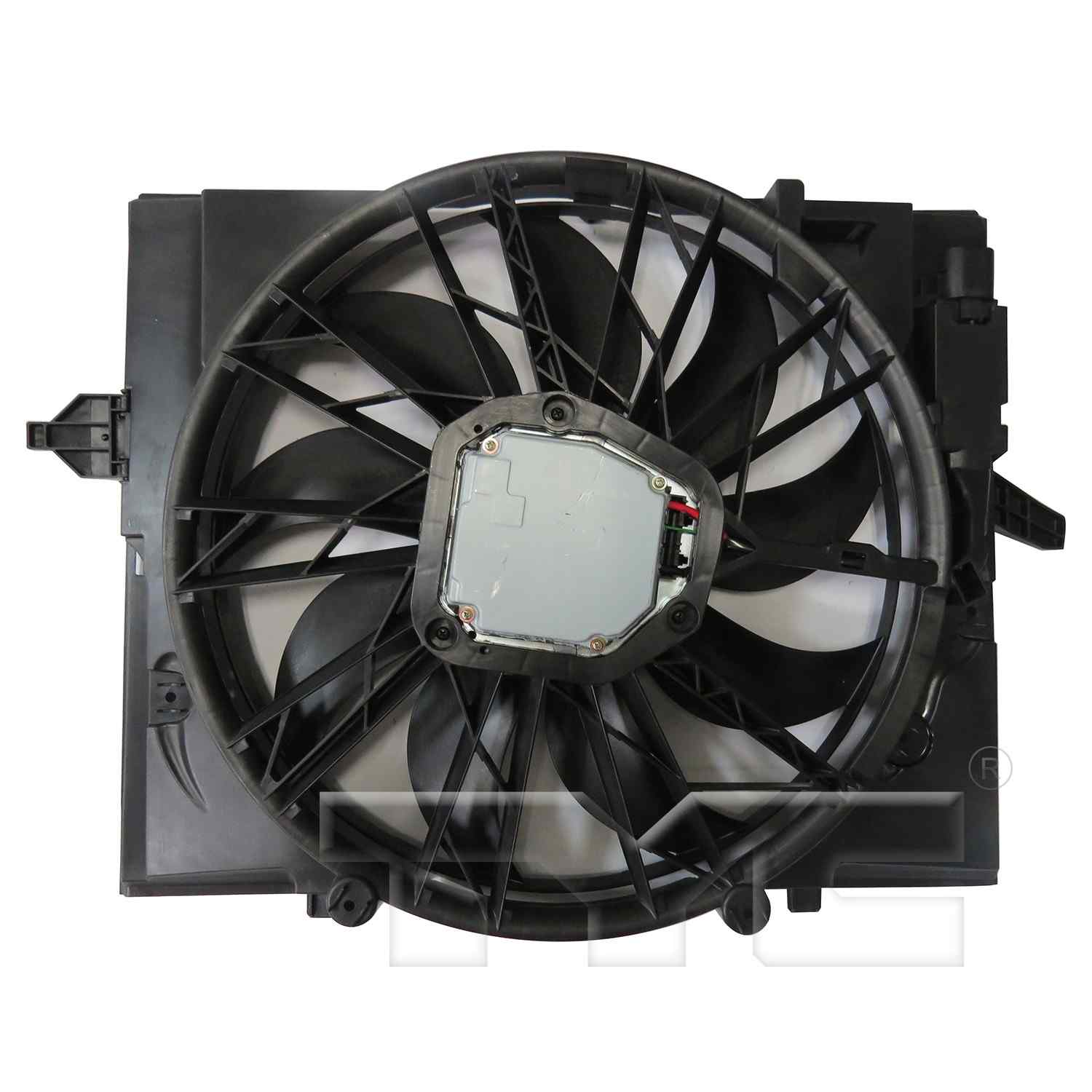 TYC Dual Radiator and Condenser Fan Assembly 624290