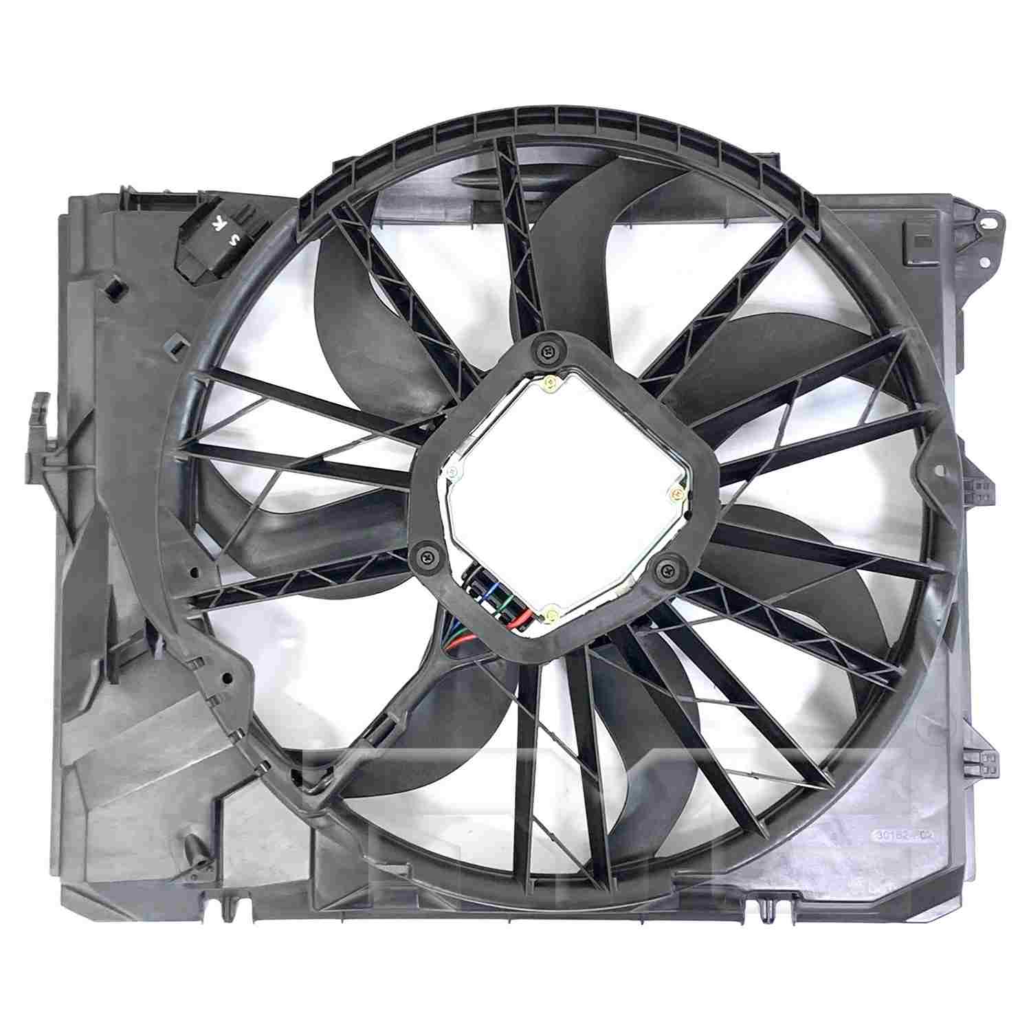 TYC Dual Radiator and Condenser Fan Assembly 624390