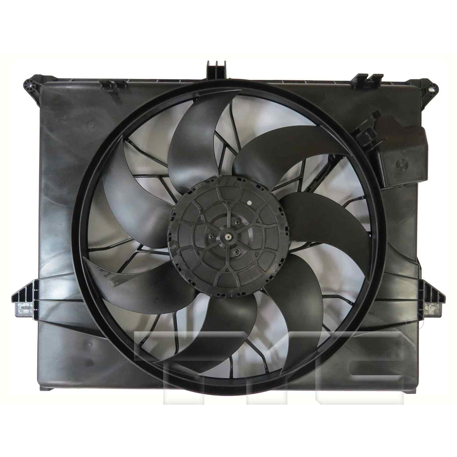 TYC Dual Radiator and Condenser Fan Assembly 624420