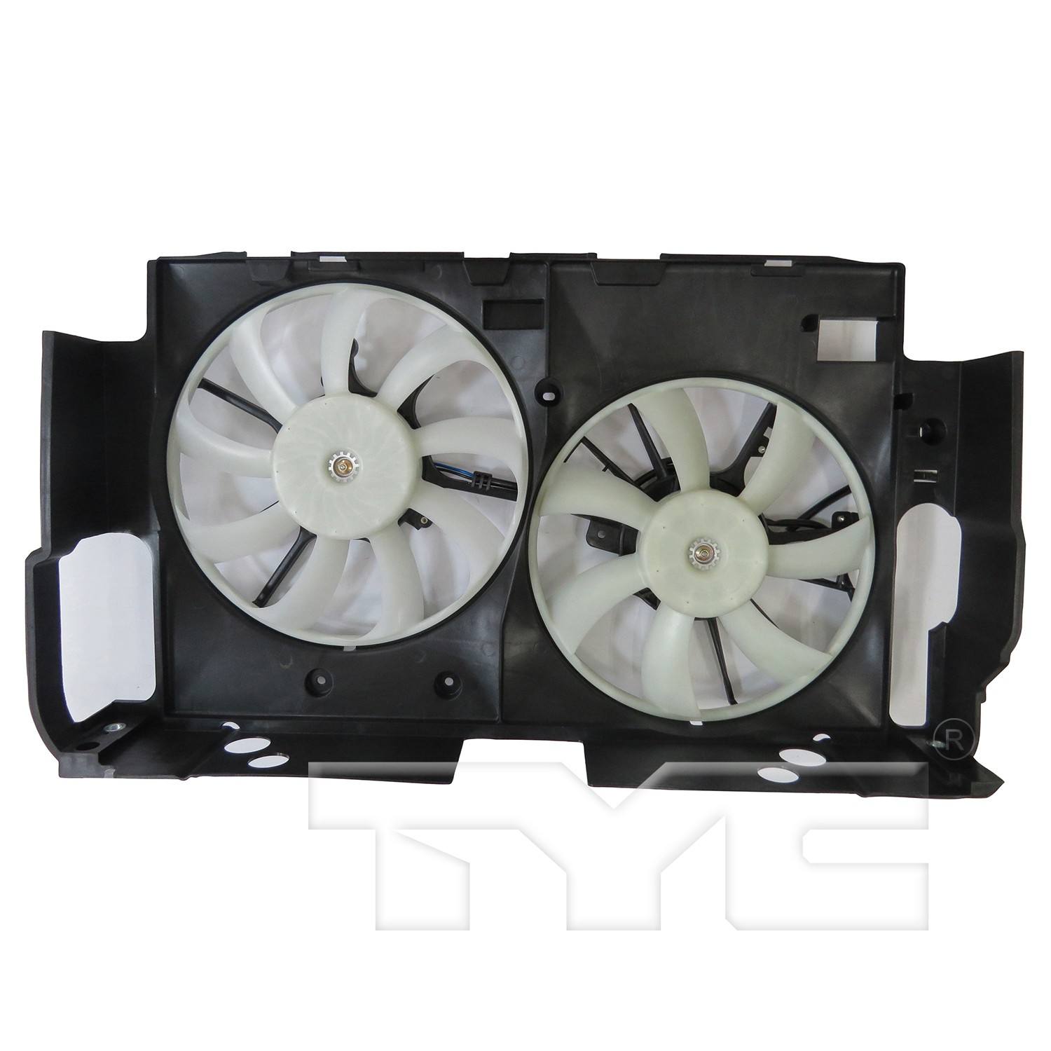 TYC Dual Radiator and Condenser Fan Assembly 624500