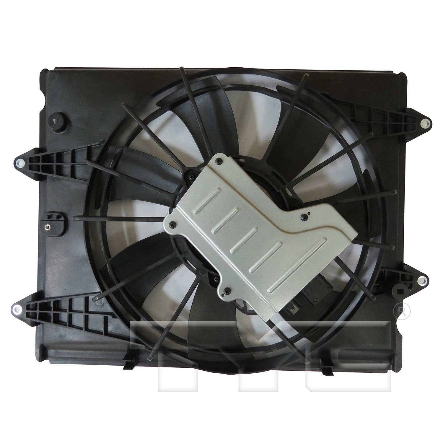 TYC Dual Radiator and Condenser Fan Assembly 624600